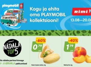 Viimased pakkumised ja soovitatud supermarketite (LIDL, RIMI ja COOP) sooduspakkumised 33. nädalal (2024.08.12-08.19)