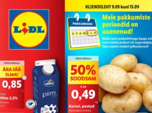 37. nädal (2024.09.09–09.15) parimad pakkumised populaarseimatel jaekettidel (LIDL, RIMI, MAXIMA, COOP)