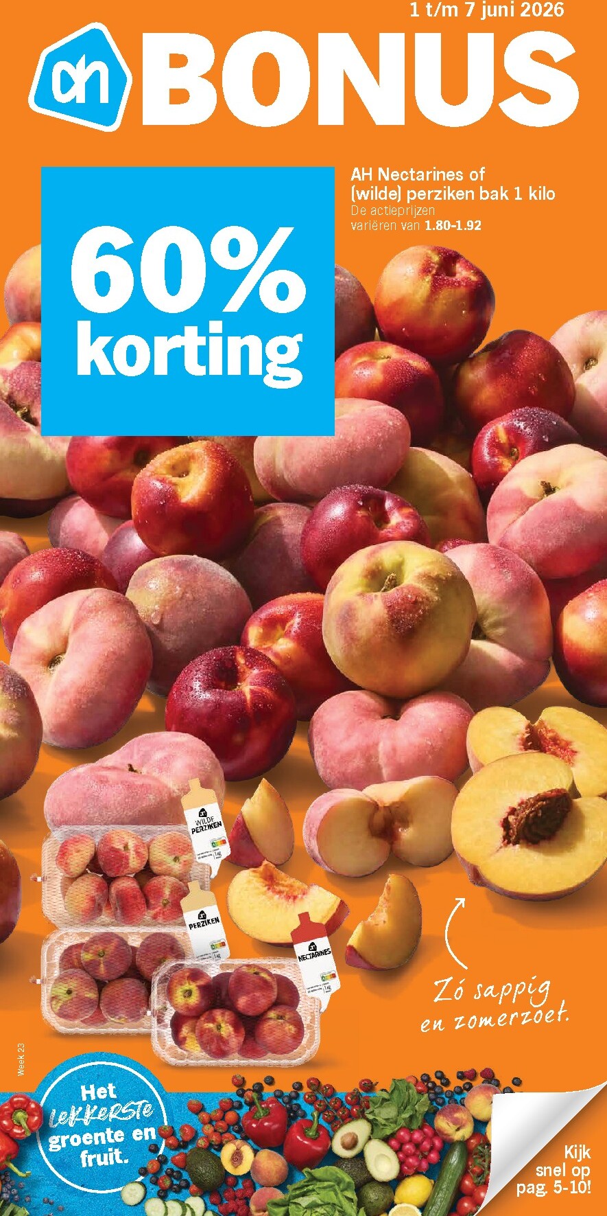 albert-heijn - Albert Heijn folder voor volgende week van maandag 01-06-2026 tot zondag 07-06-2026 - page: 1