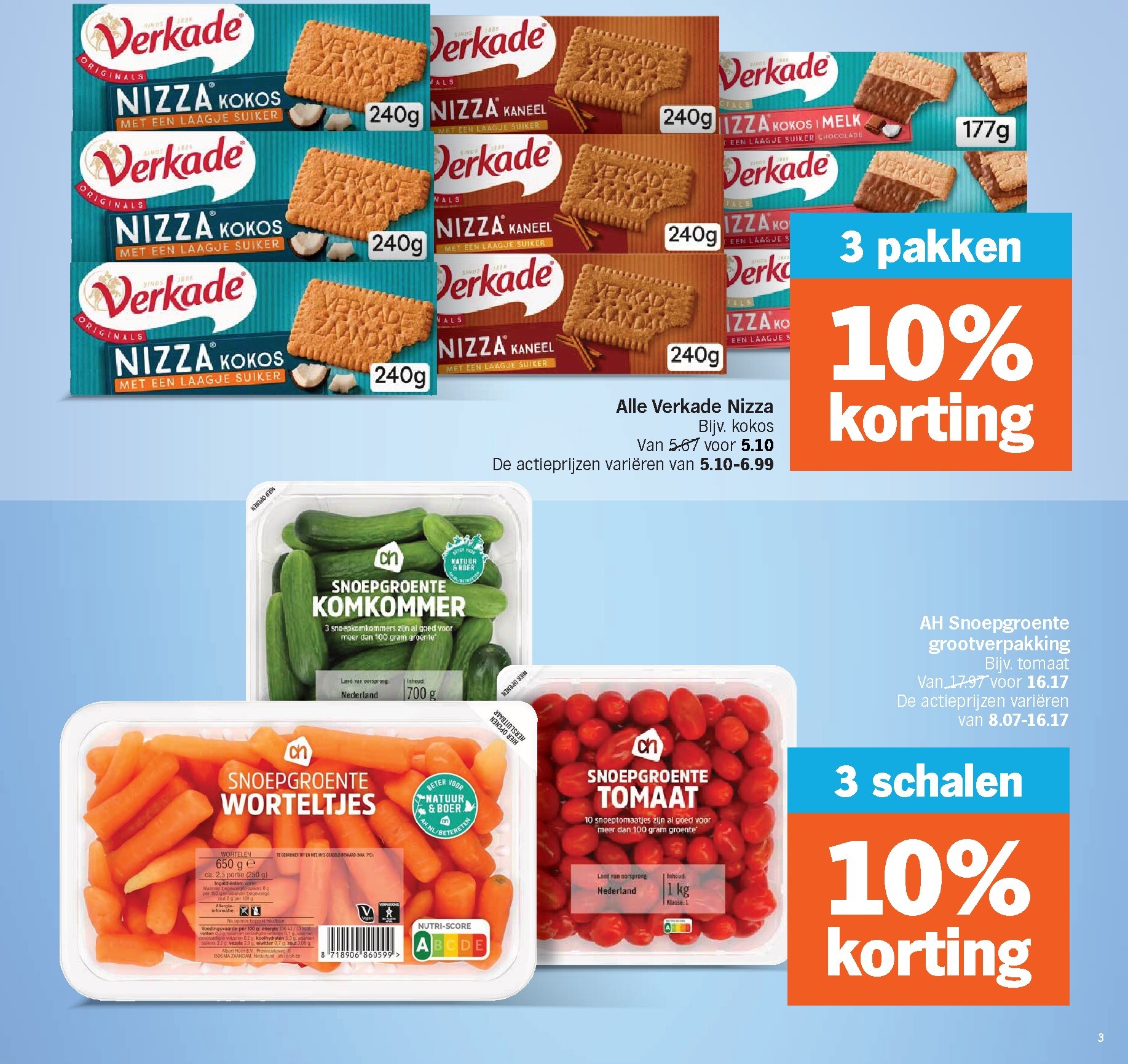 albert-heijn - Albert Heijn - Volumedeals folder voor volgende week van maandag 31-08-2026 tot zondag 20-09-2026 - page: 3