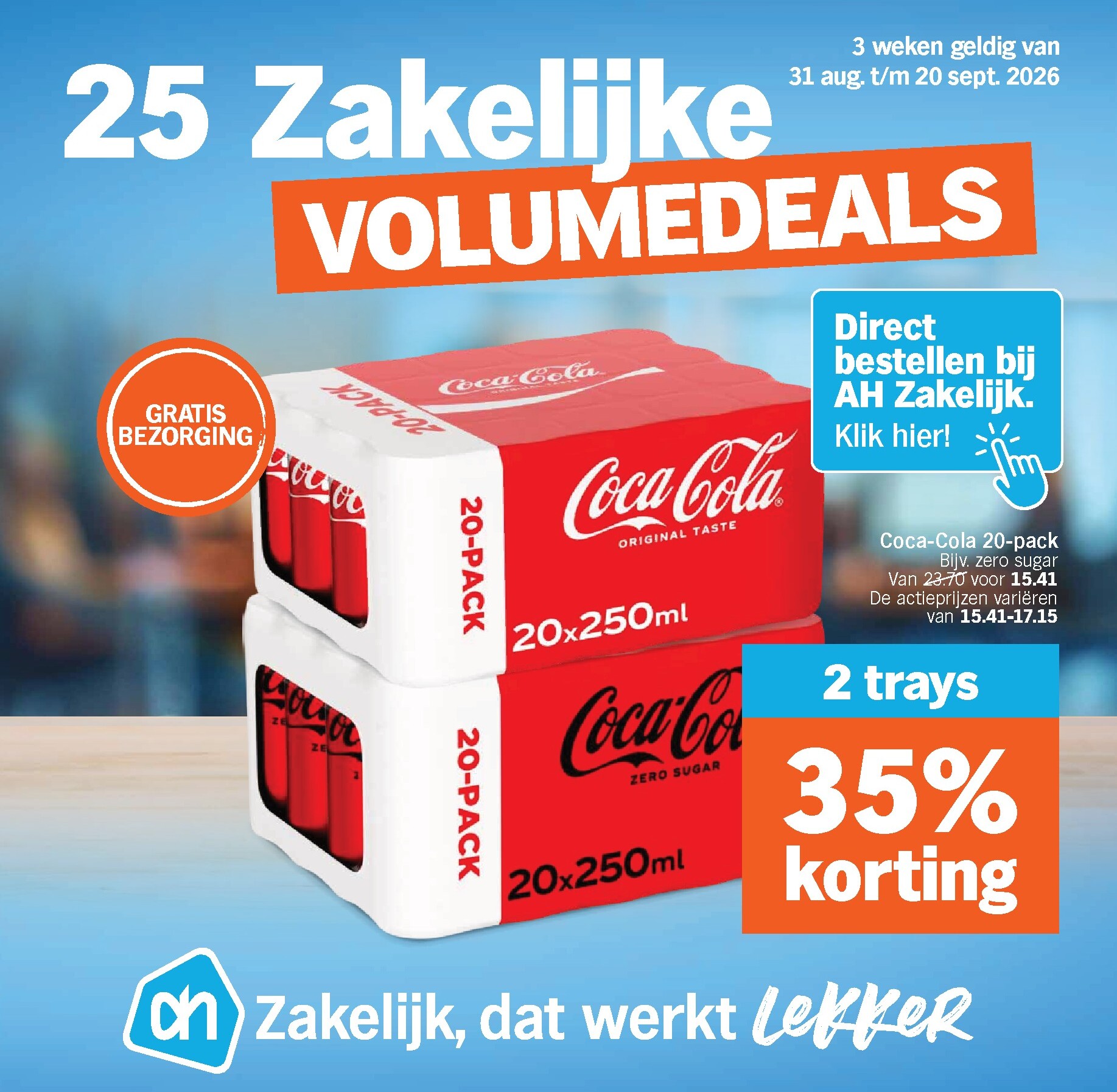albert-heijn - Albert Heijn - Volumedeals folder voor volgende week van maandag 31-08-2026 tot zondag 20-09-2026