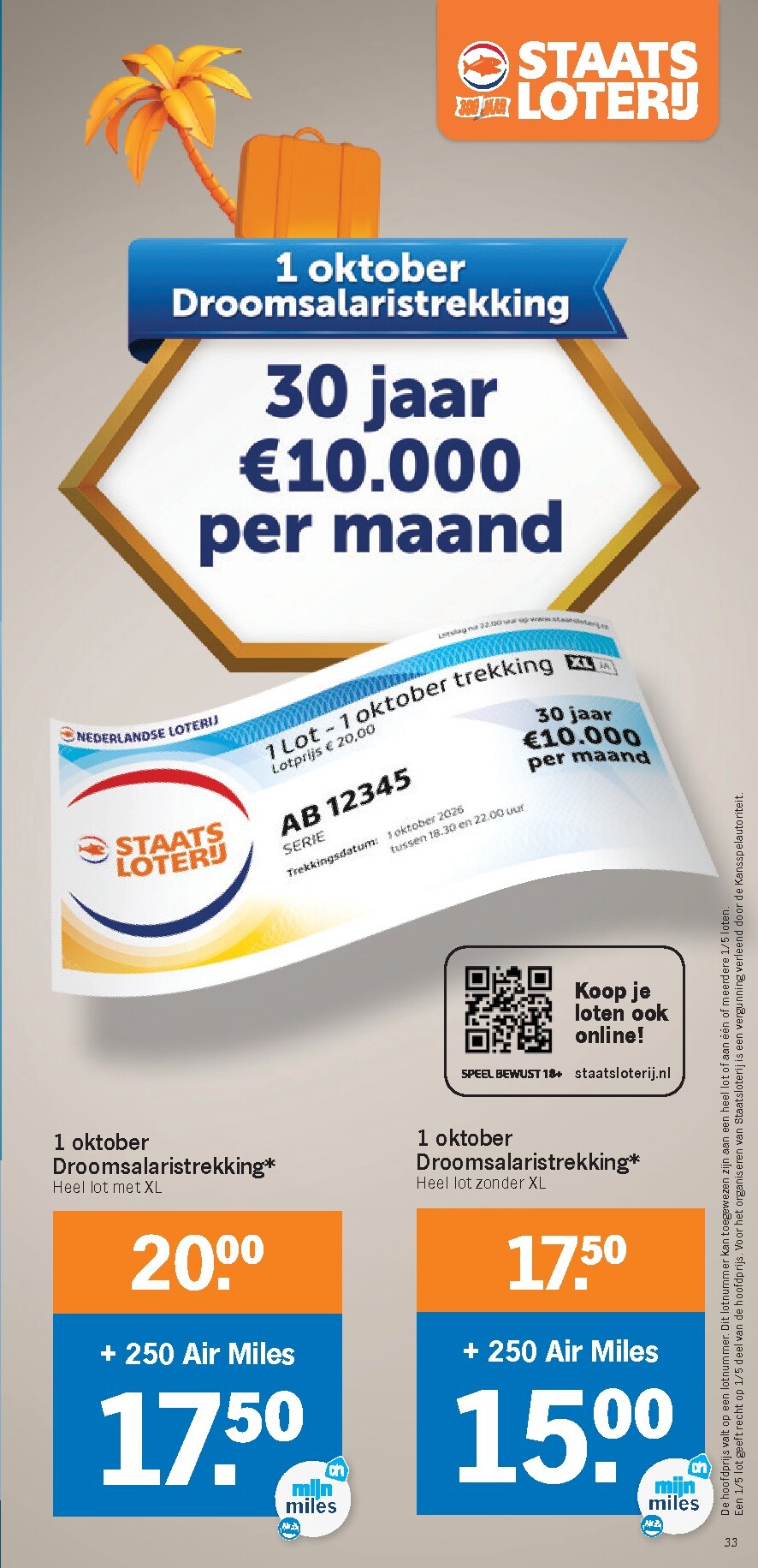 albert-heijn - Albert Heijn folder voor volgende week van maandag 28-09-2026 tot zondag 04-10-2026 - page: 33