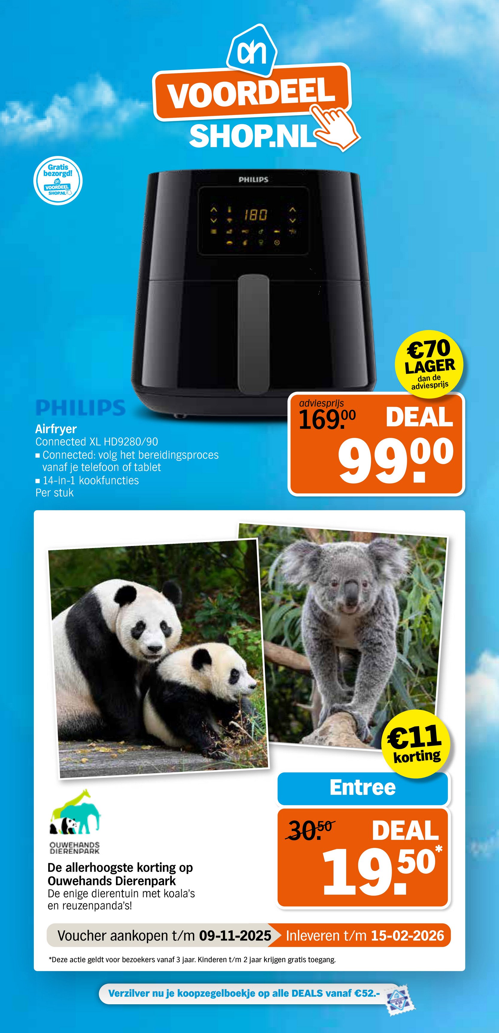 albert-heijn - Albert Heijn - Voordeelshop folder geldig vanaf 13-10 t/m 19-10 - page: 1