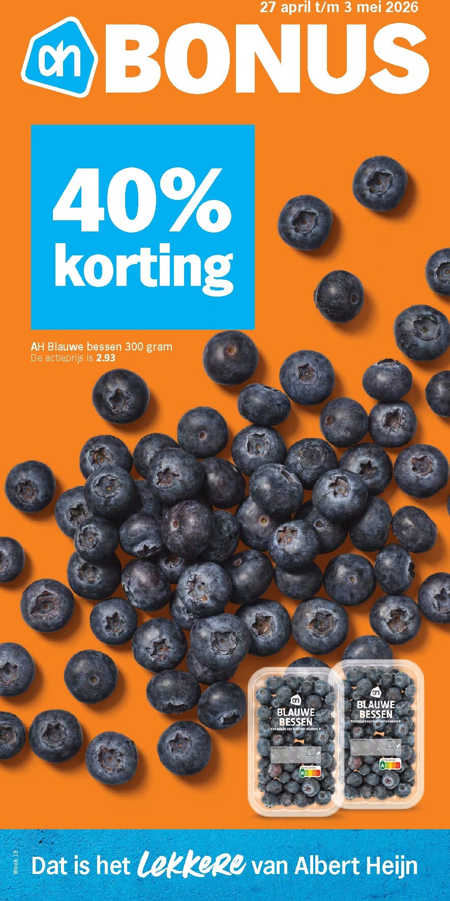 albert-heijn - Albert Heijn folder voor volgende week van maandag 27-04-2026 tot zondag 03-05-2026 - page: 1