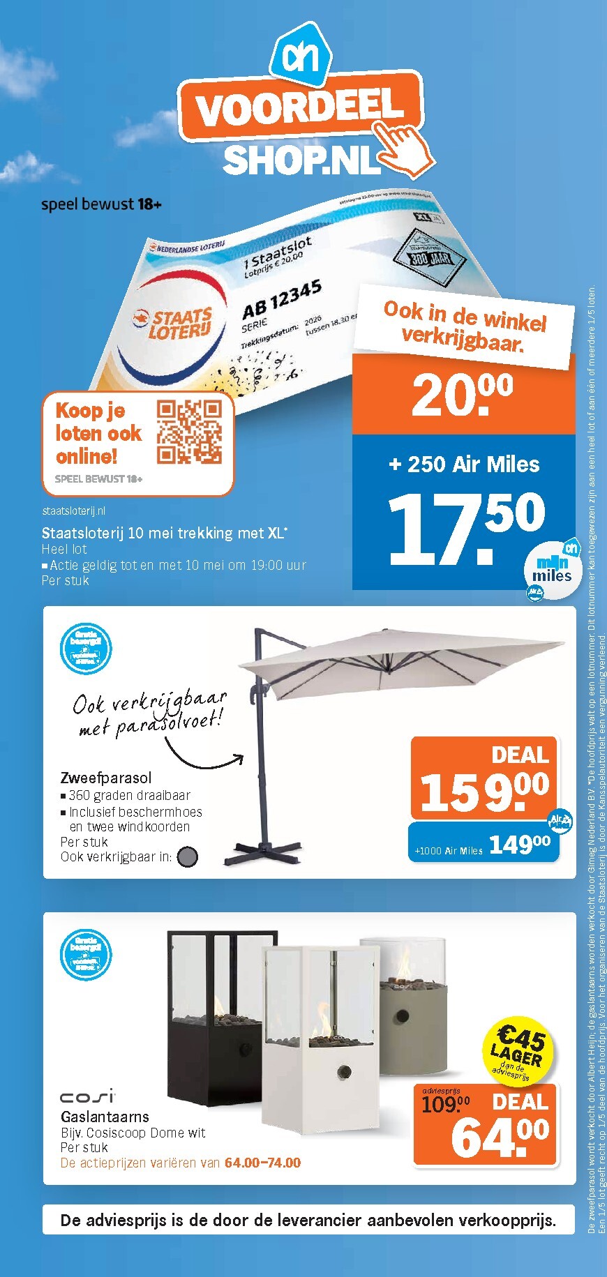 albert-heijn - Albert Heijn - Voordeelshop folder voor volgende week van maandag 04-05-2026 tot zondag 10-05-2026 - page: 1