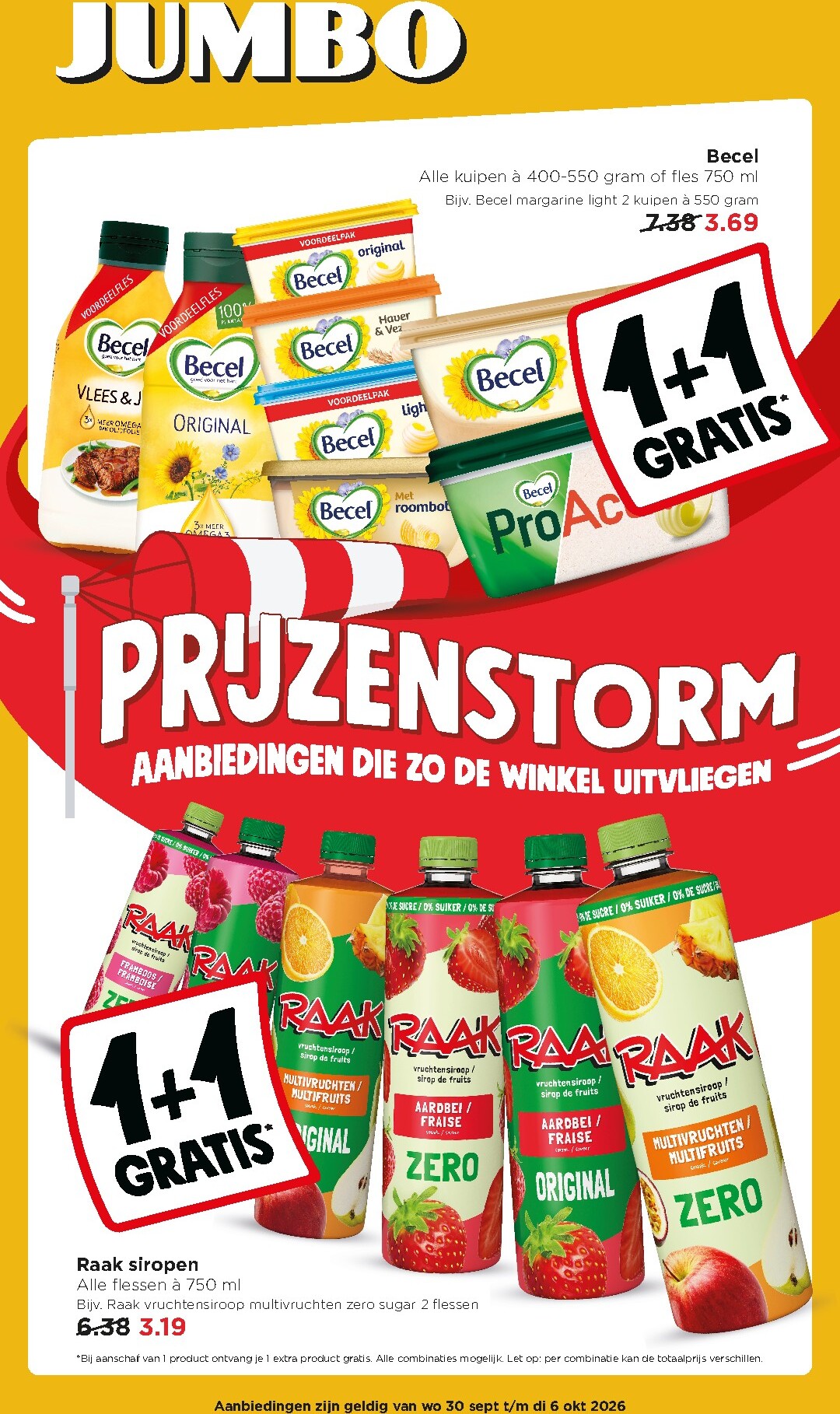 jumbo - Jumbo folder voor volgende week van woensdag 30-09-2026 tot dinsdag 06-10-2026