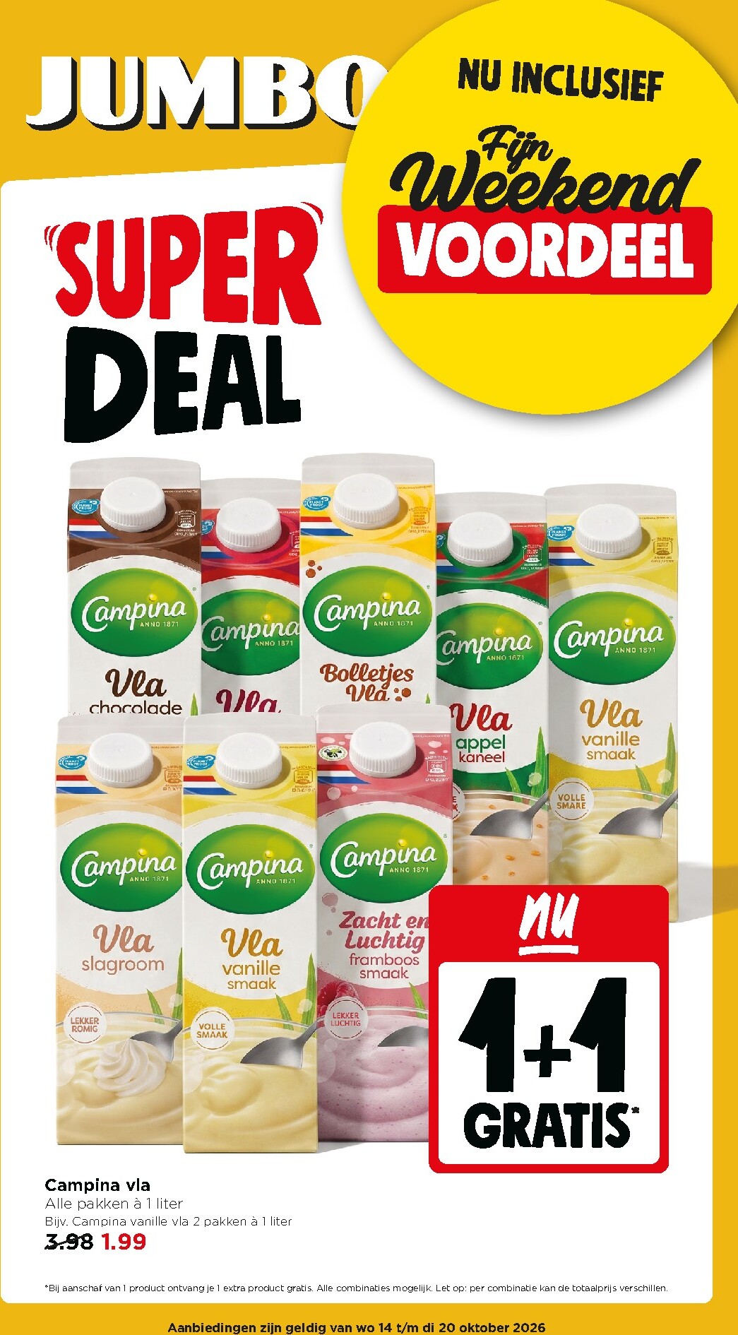 jumbo - Huidige Jumbo folder geldig van woensdag 14-10-2026 tot dinsdag 20-10-2026