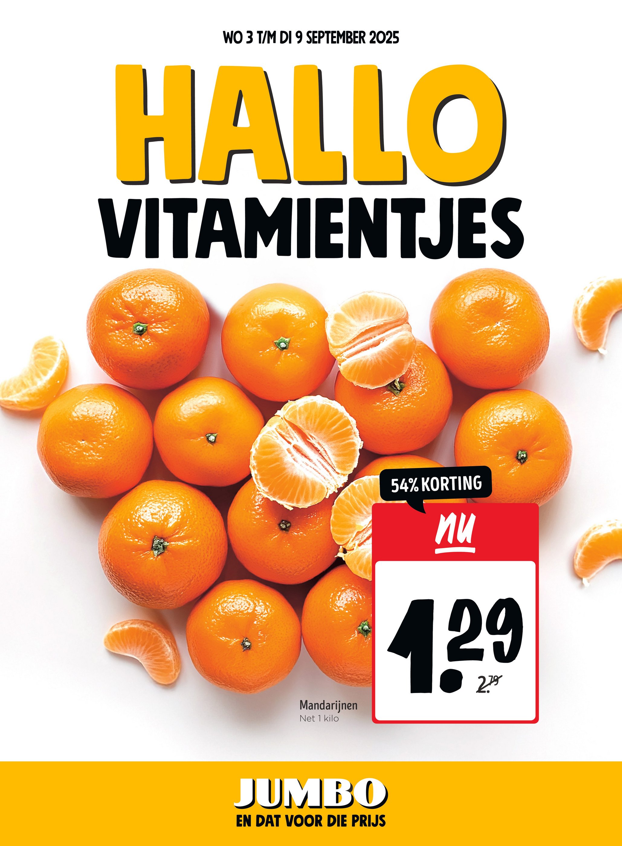 jumbo - Jumbo folder geldig vanaf 03-09 t/m 09-09 - page: 1