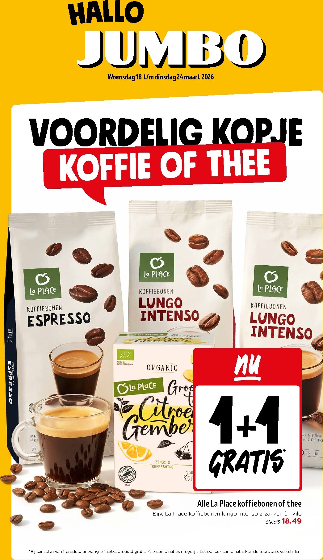 jumbo - De Jumbo folder geldig vanaf 18-03-2026 t/m 24-03-2026 - page: 1