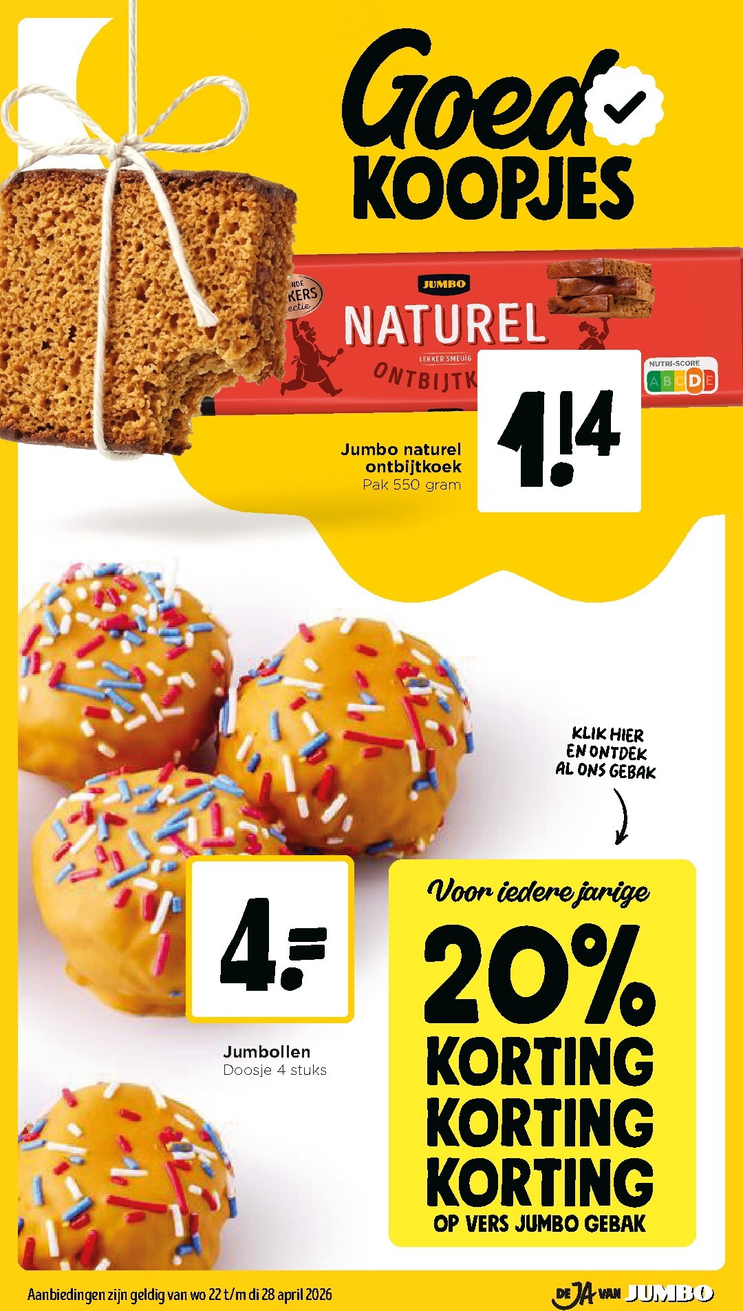 jumbo - Jumbo folder voor volgende week van woensdag 22-04-2026 tot dinsdag 28-04-2026 - page: 20
