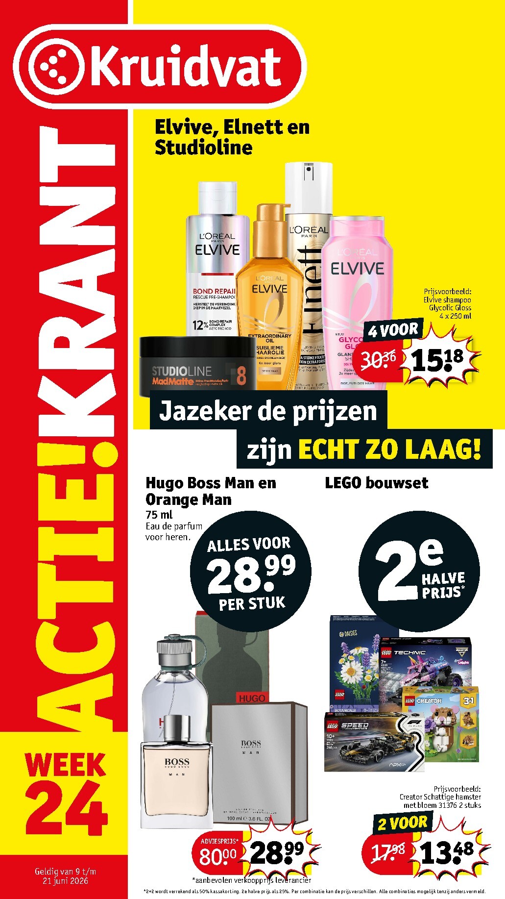 kruidvat - Kruidvat folder voor volgende week van dinsdag 09-06-2026 tot zondag 21-06-2026 - page: 1