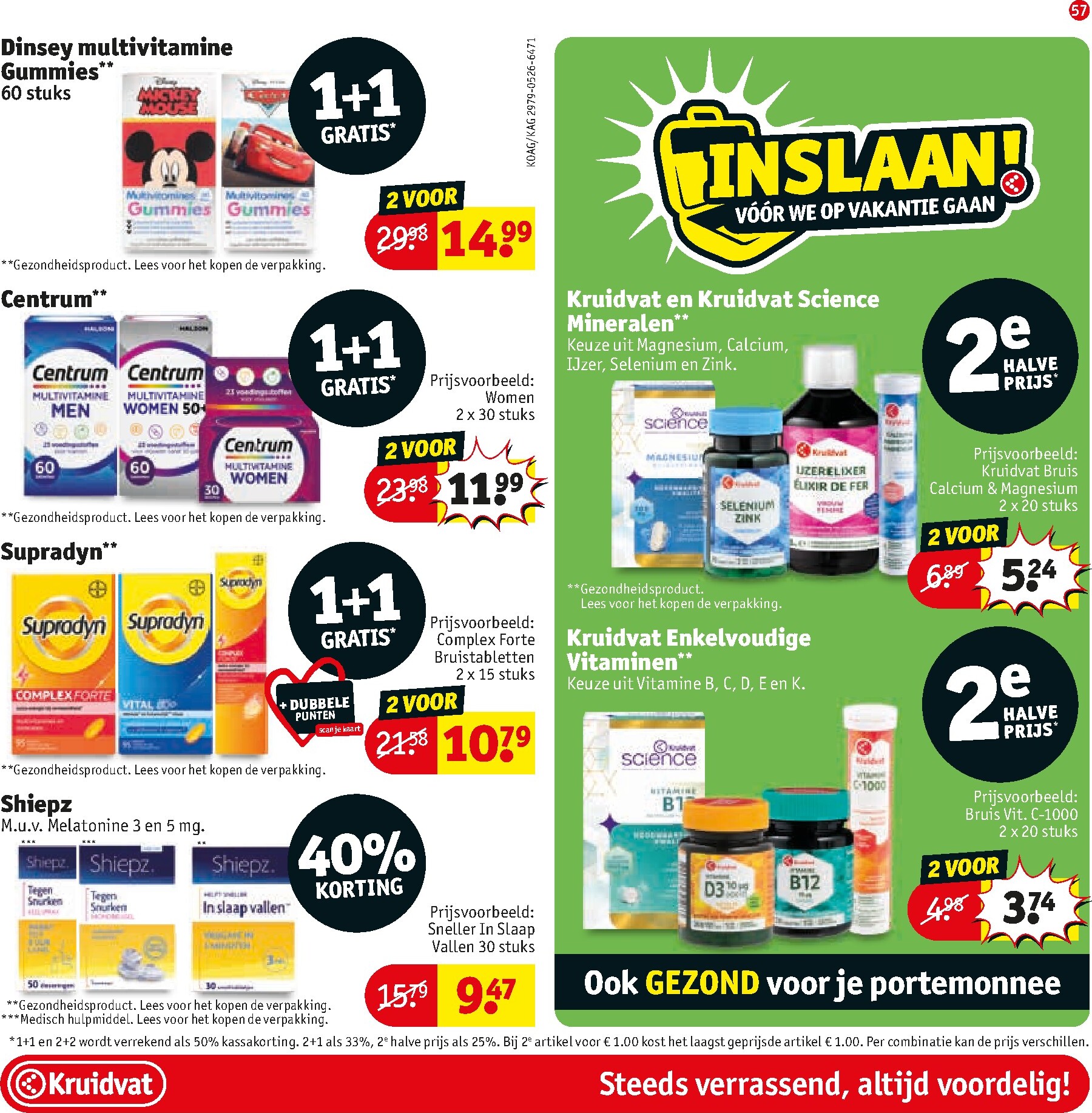 kruidvat - Kruidvat folder voor volgende week van dinsdag 23-06-2026 tot zondag 05-07-2026 - page: 61