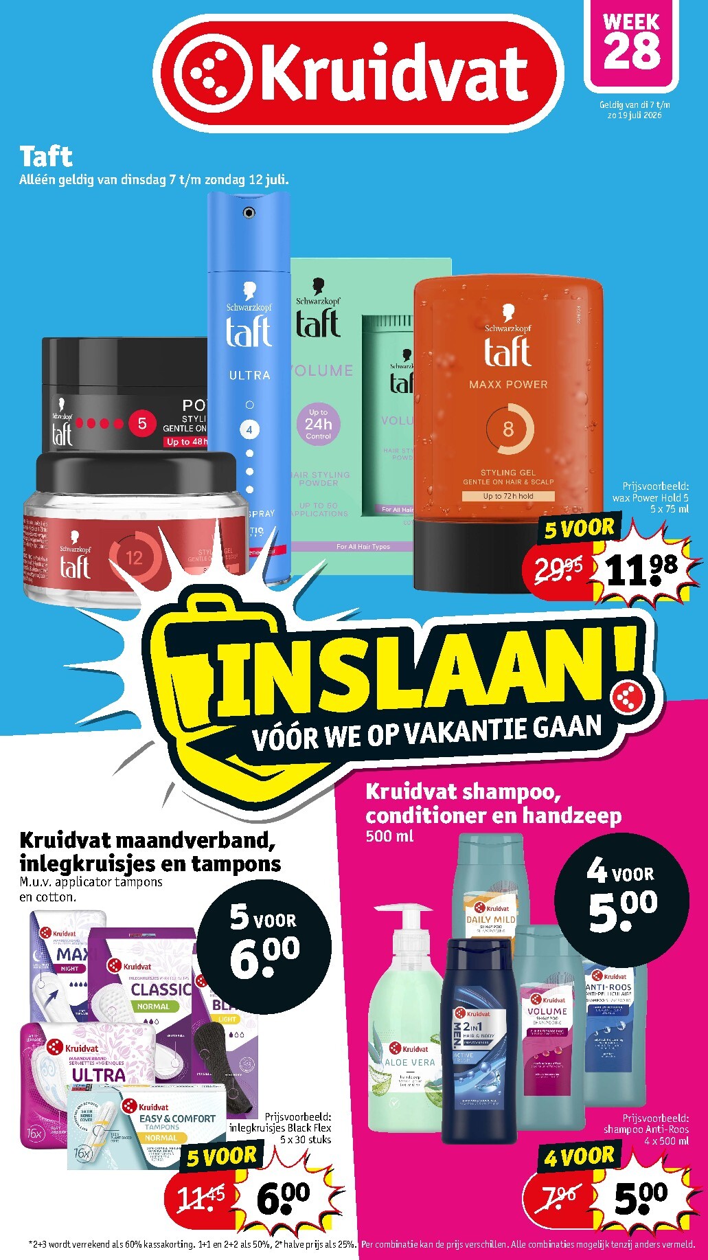 kruidvat - Kruidvat folder voor volgende week van dinsdag 07-07-2026 tot zondag 19-07-2026