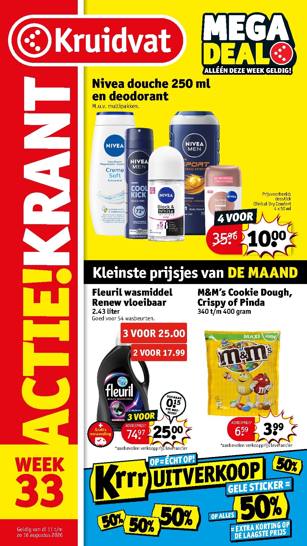 kruidvat - Huidige Kruidvat folder geldig van dinsdag 11-08-2026 tot zondag 16-08-2026