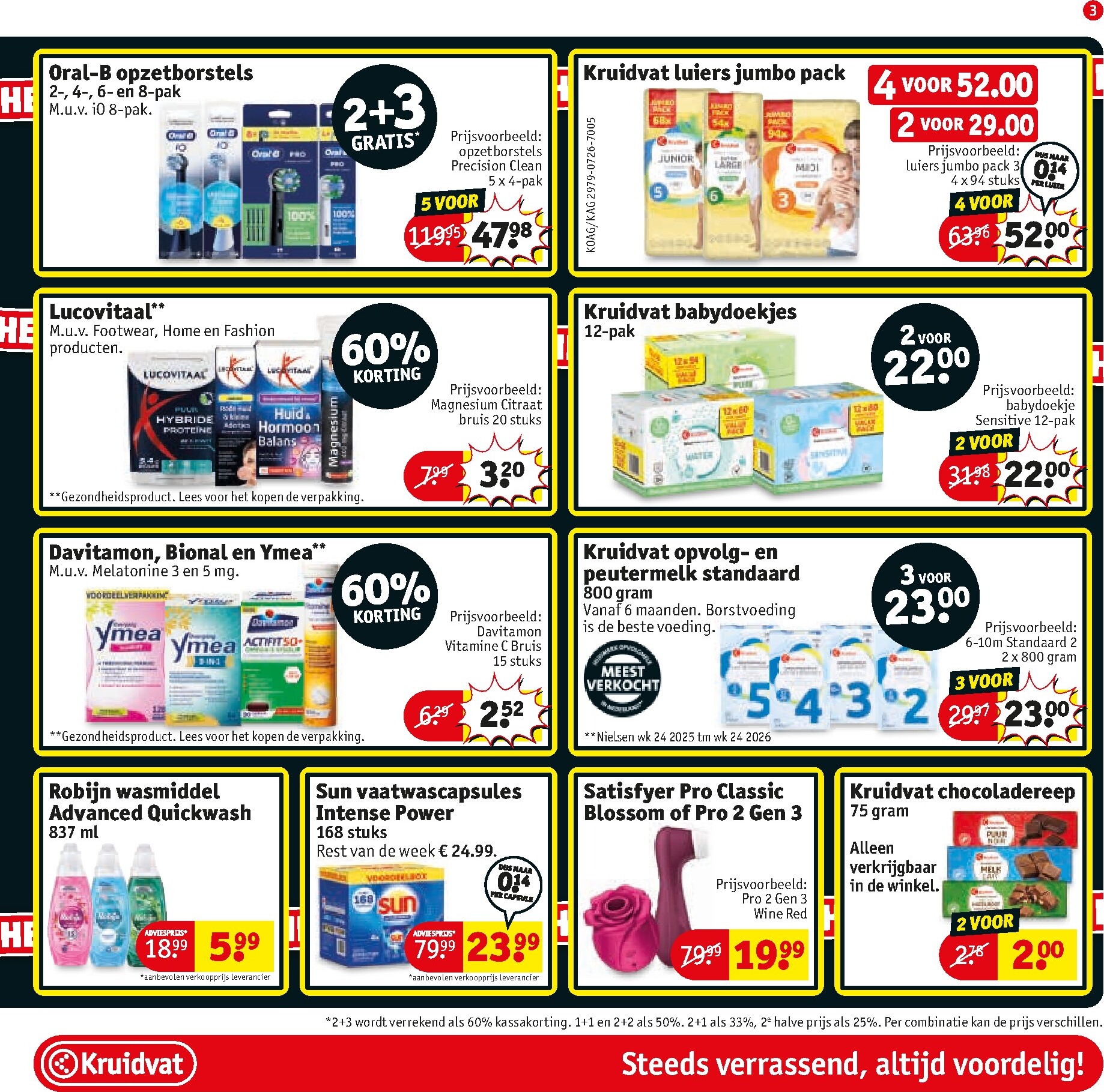 kruidvat - Kruidvat folder voor volgende week van maandag 24-08-2026 tot zondag 06-09-2026 - page: 3