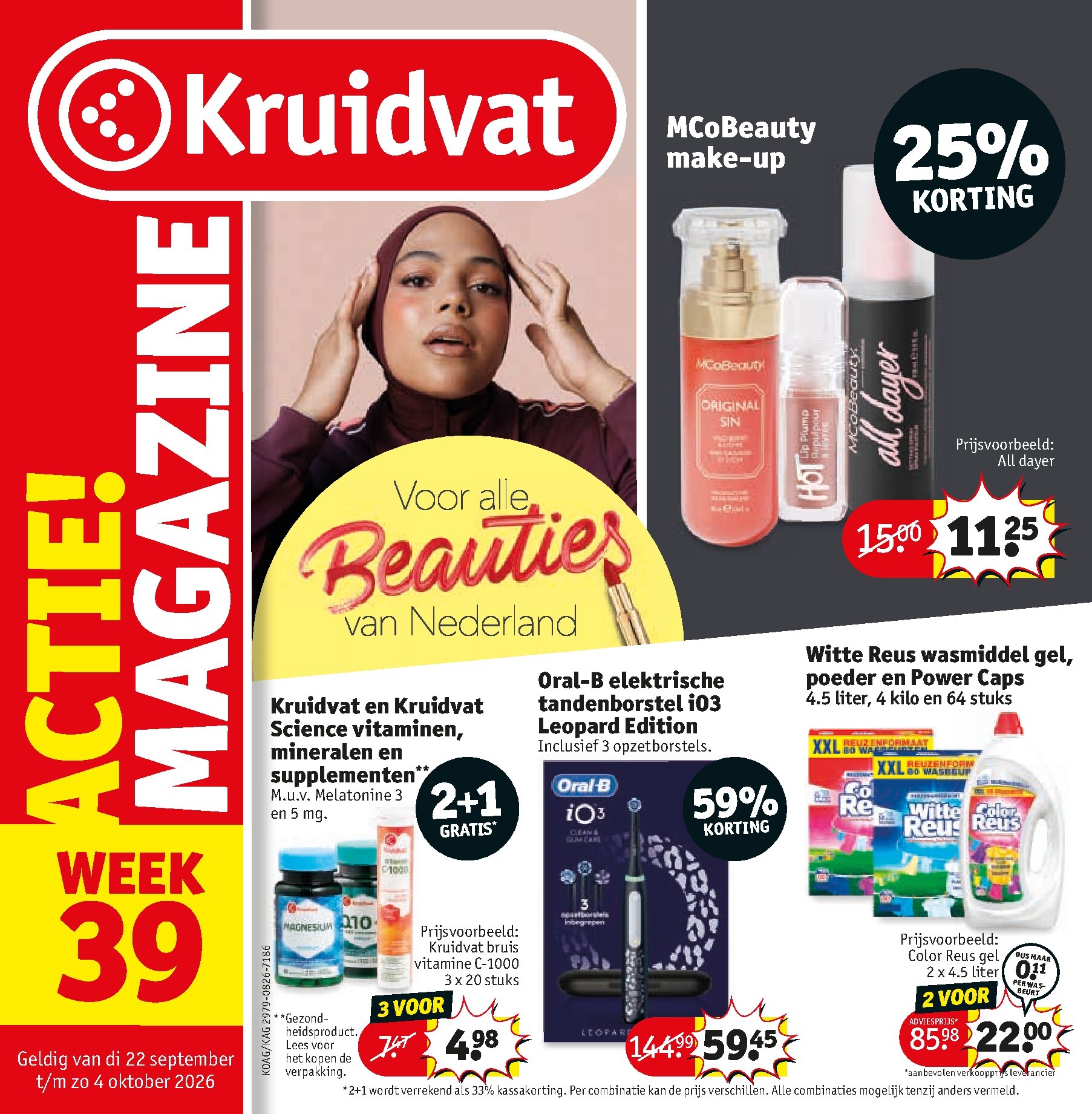 kruidvat - Kruidvat folder voor volgende week van dinsdag 22-09-2026 tot zondag 04-10-2026