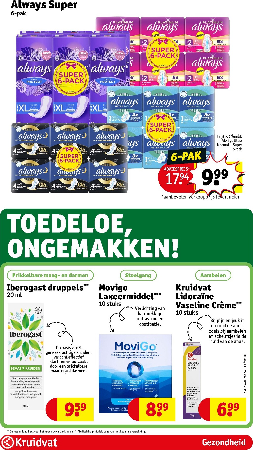 kruidvat - Huidige Kruidvat folder geldig van dinsdag 15-09-2026 tot zondag 20-09-2026 - page: 91