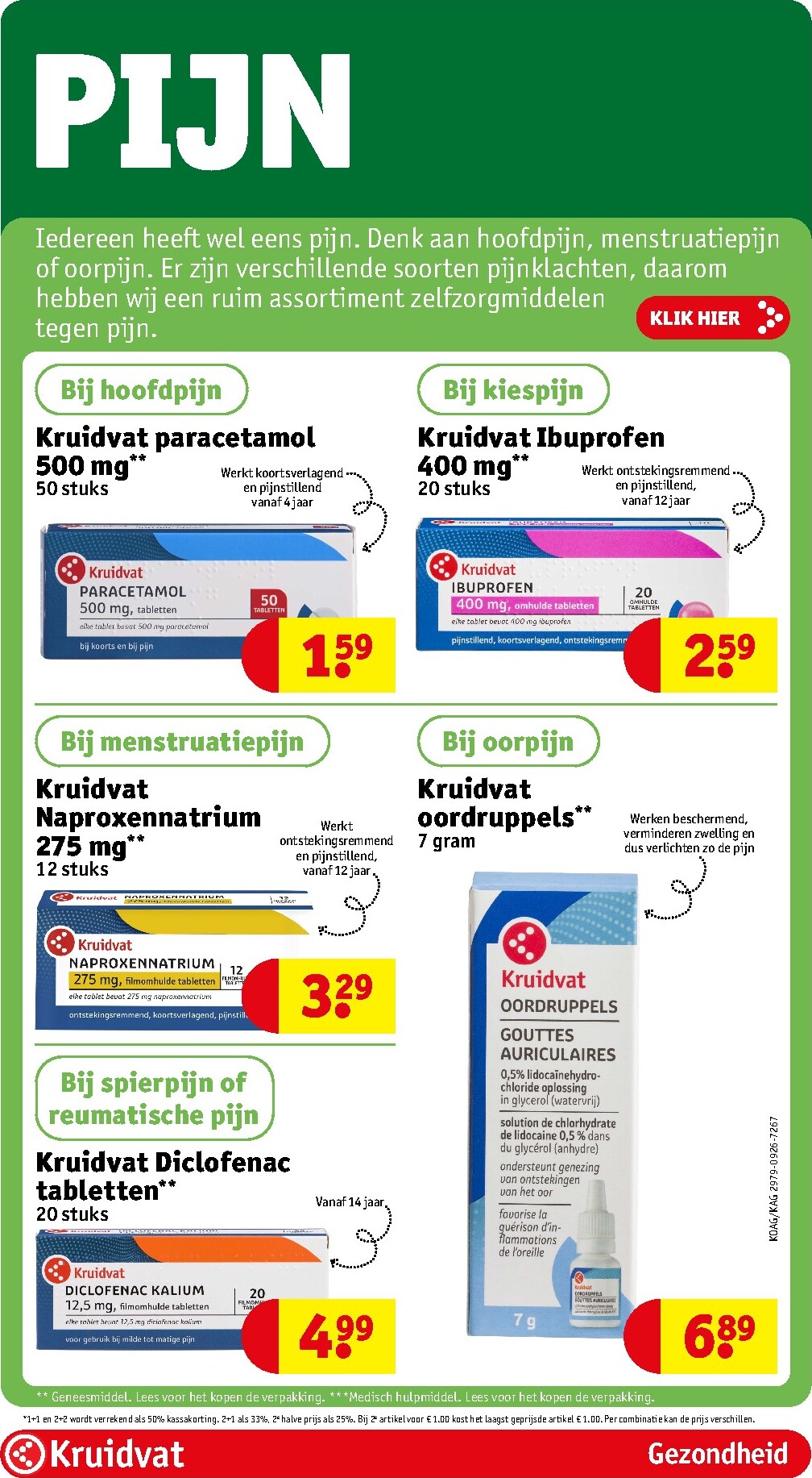 kruidvat - Kruidvat folder voor volgende week van dinsdag 06-10-2026 tot zondag 18-10-2026 - page: 61