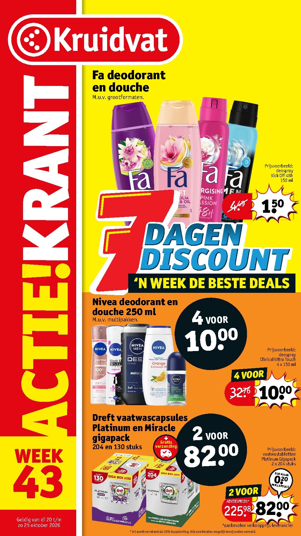 kruidvat - Huidige Kruidvat folder geldig van dinsdag 20-10-2026 tot zondag 25-10-2026