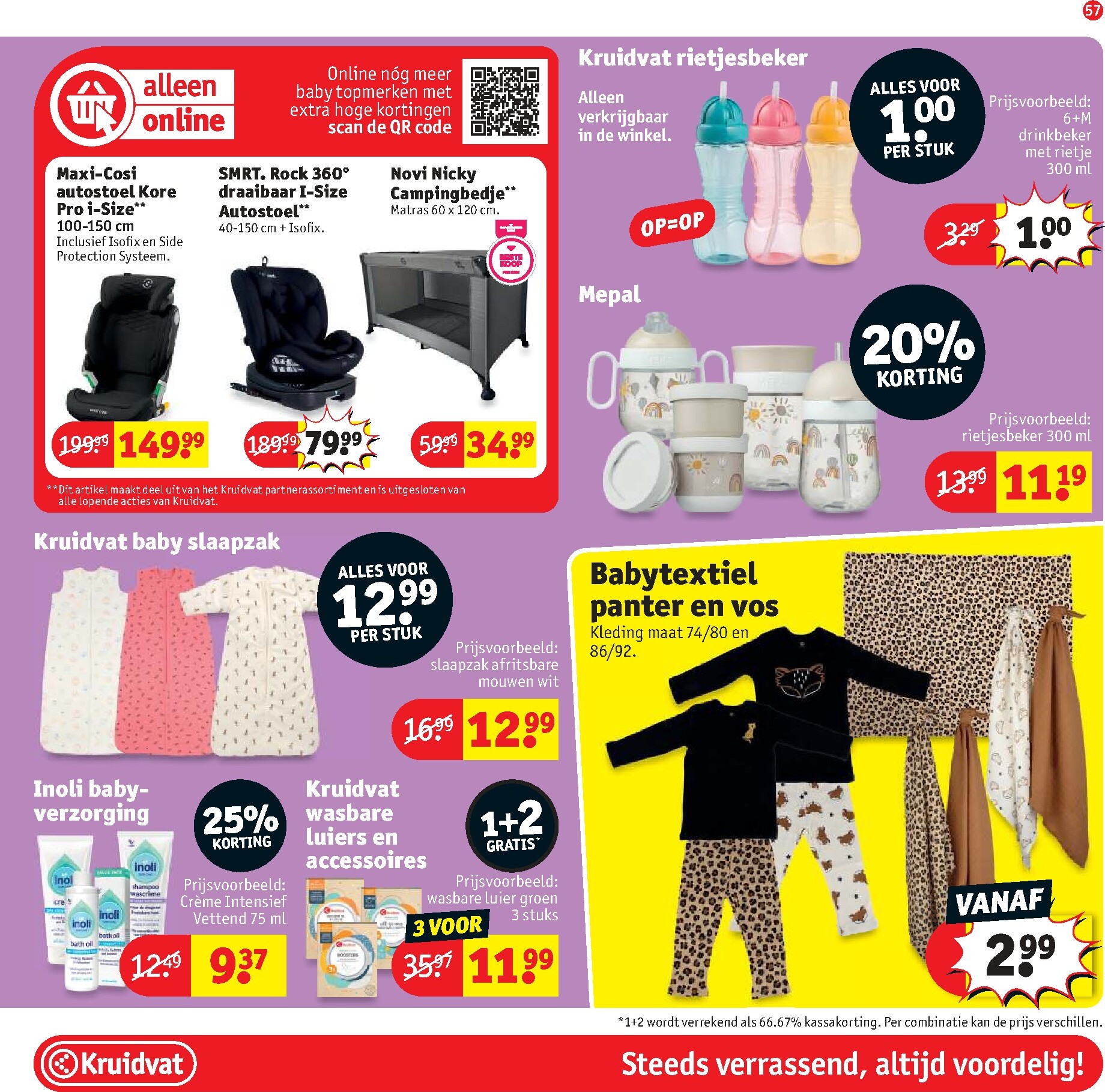 kruidvat - Kruidvat folder voor volgende week van dinsdag 27-10-2026 tot zondag 08-11-2026 - page: 59