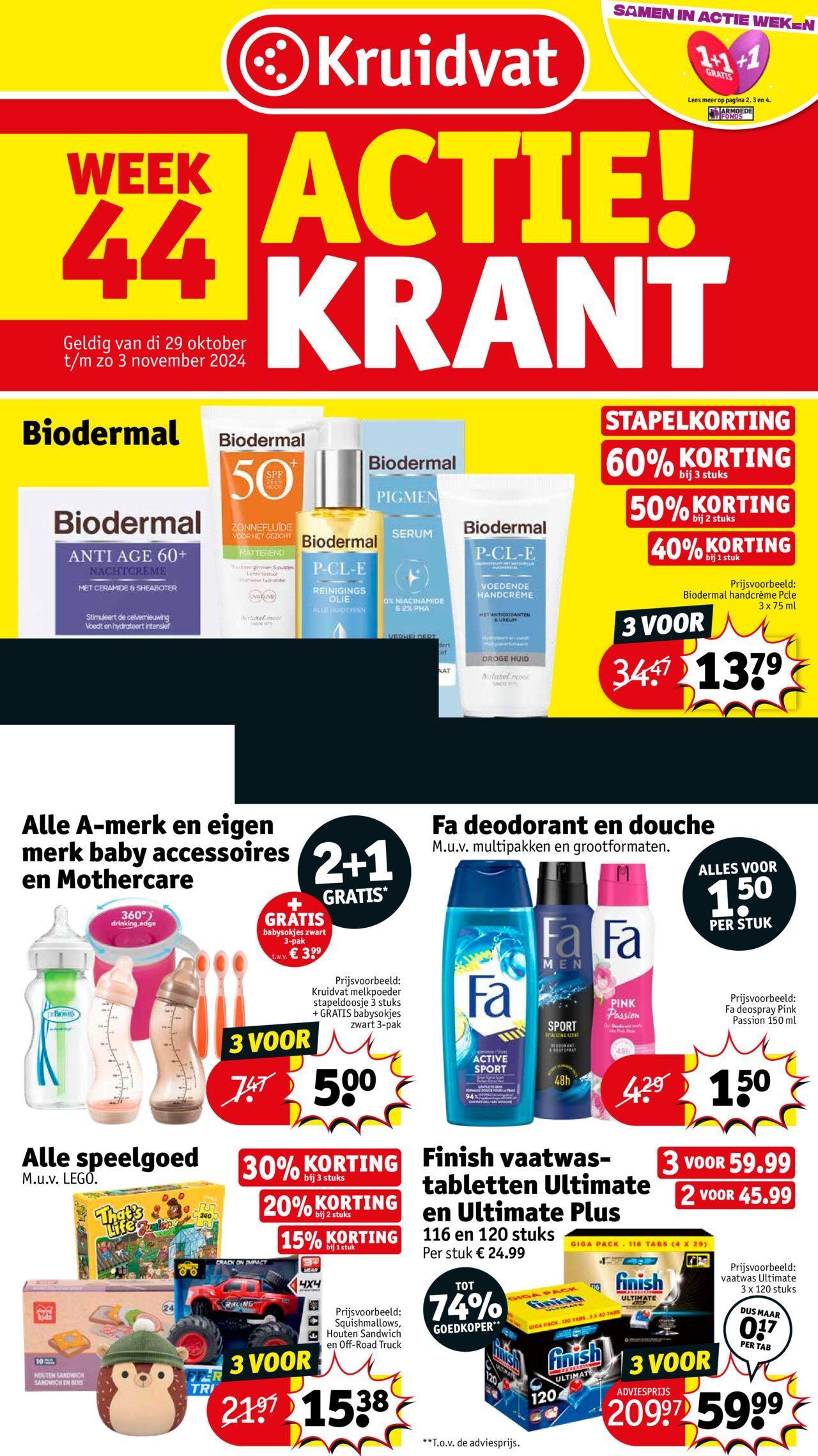 kruidvat - Kruidvat folder vanaf 28-10-2024 - 03-11-2024