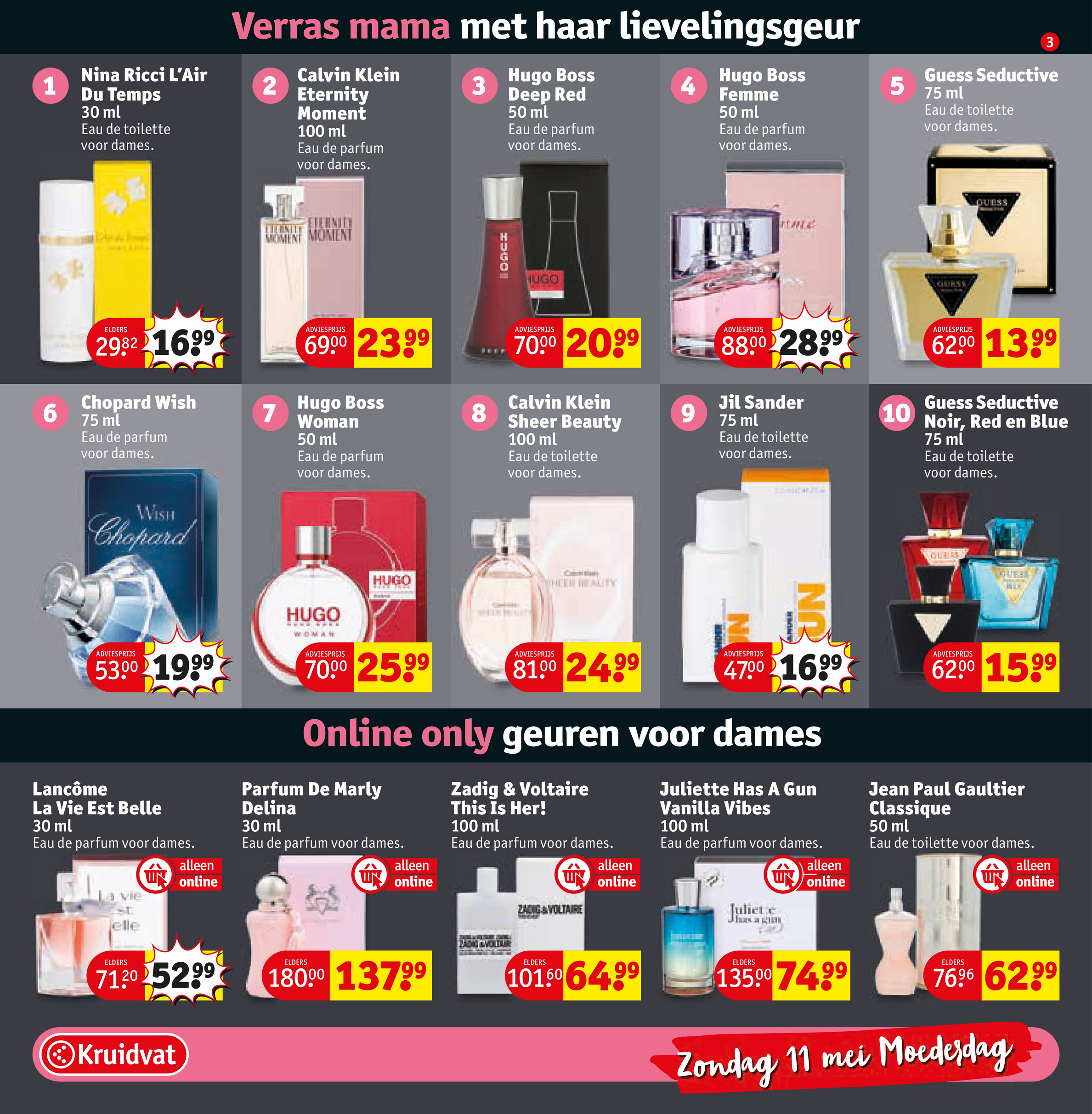 kruidvat - Kruidvat folder geldig vanaf 29-04 t/m 11-05 - page: 3 kruidvat - Kruidvat folder geldig vanaf 29-04 t/m 11-05 - page: 3