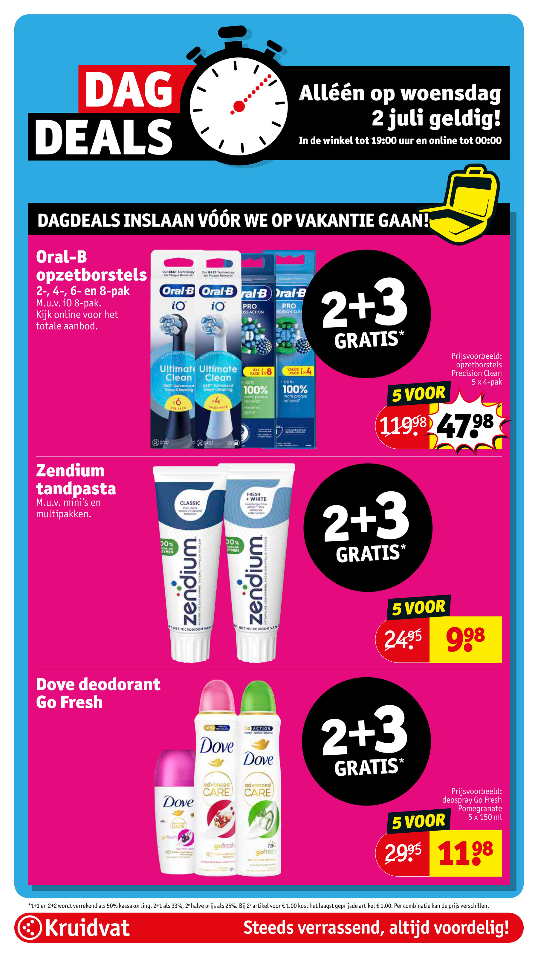 kruidvat - Kruidvat folder geldig vanaf 01-07 t/m 06-07 - page: 4 kruidvat - Kruidvat folder geldig vanaf 01-07 t/m 06-07 - page: 4