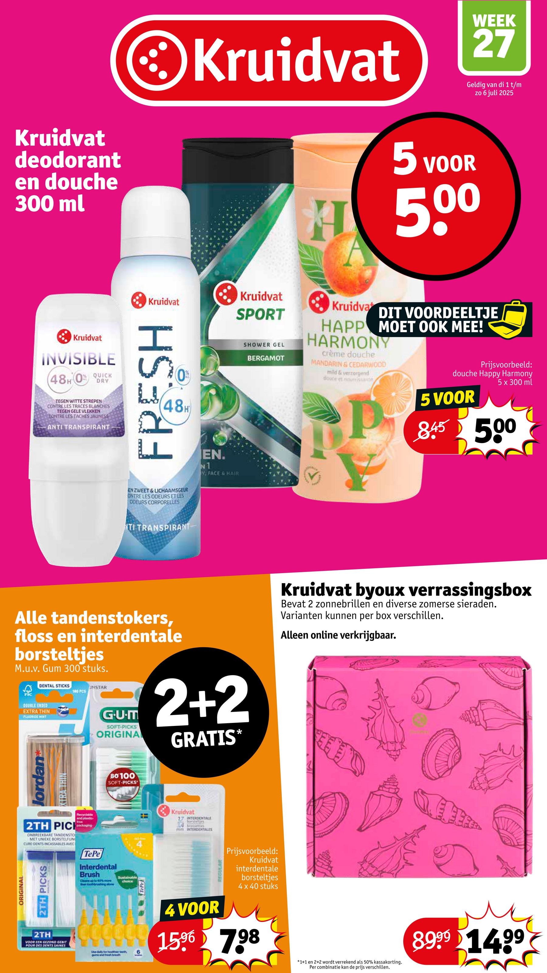 kruidvat - Kruidvat folder geldig vanaf 01-07 t/m 06-07