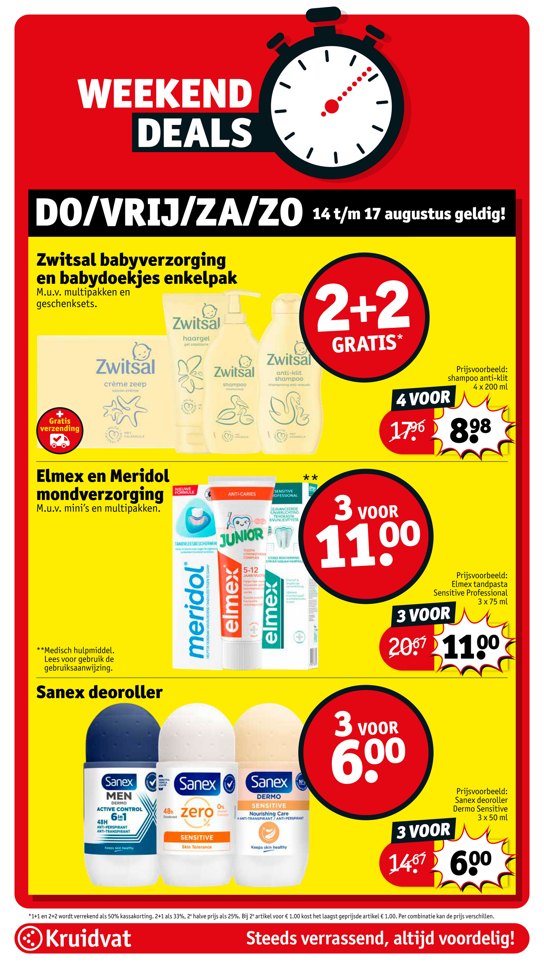 kruidvat - Kruidvat folder geldig vanaf 12-08 t/m 17-08 - page: 2 kruidvat - Kruidvat folder geldig vanaf 12-08 t/m 17-08 - page: 2