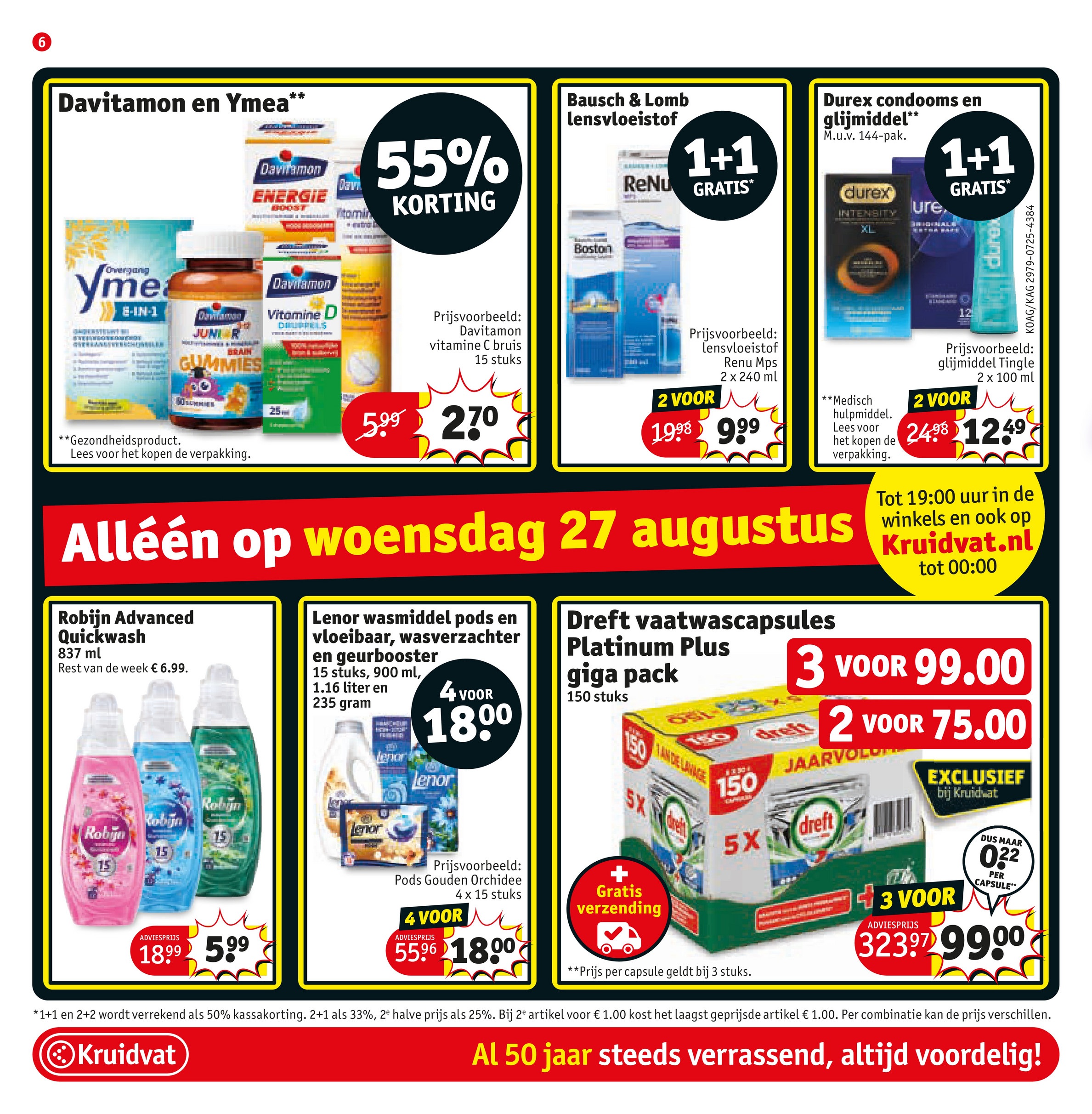 kruidvat - Kruidvat folder geldig vanaf 26-08 t/m 07-09 - page: 6 kruidvat - Kruidvat folder geldig vanaf 26-08 t/m 07-09 - page: 6