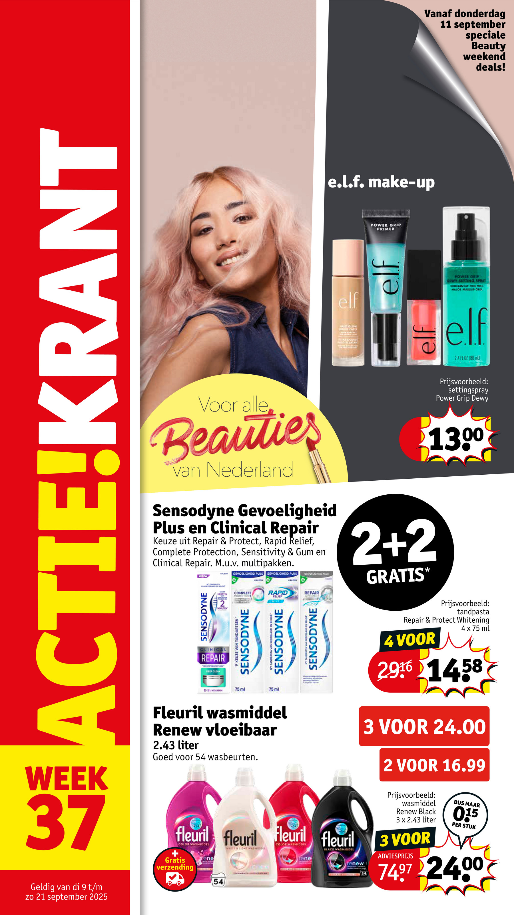 kruidvat - Kruidvat folder geldig vanaf 09-09 t/m 21-09 - page: 1