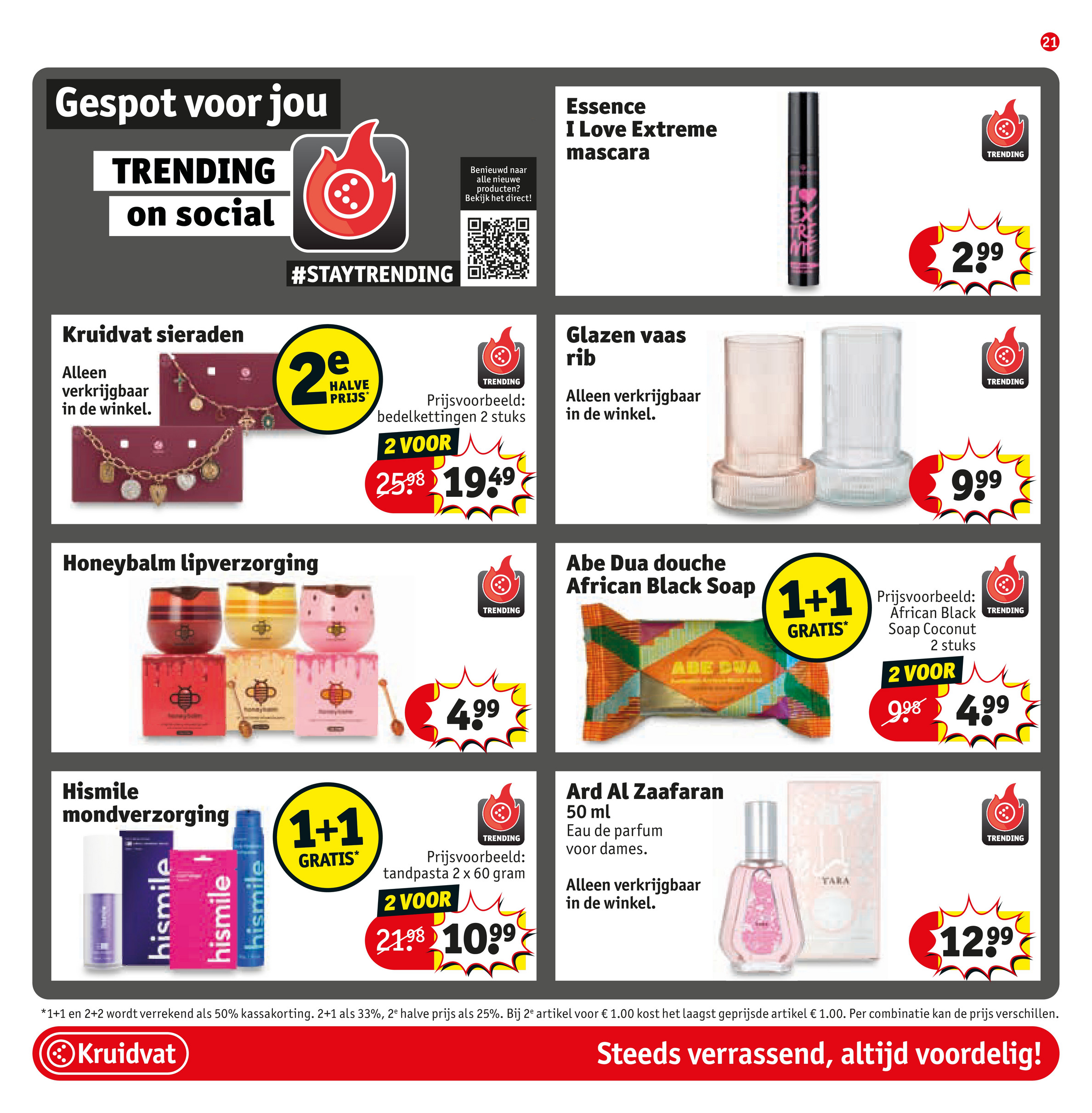 kruidvat - Kruidvat folder geldig vanaf 23-09 t/m 05-10 - page: 21