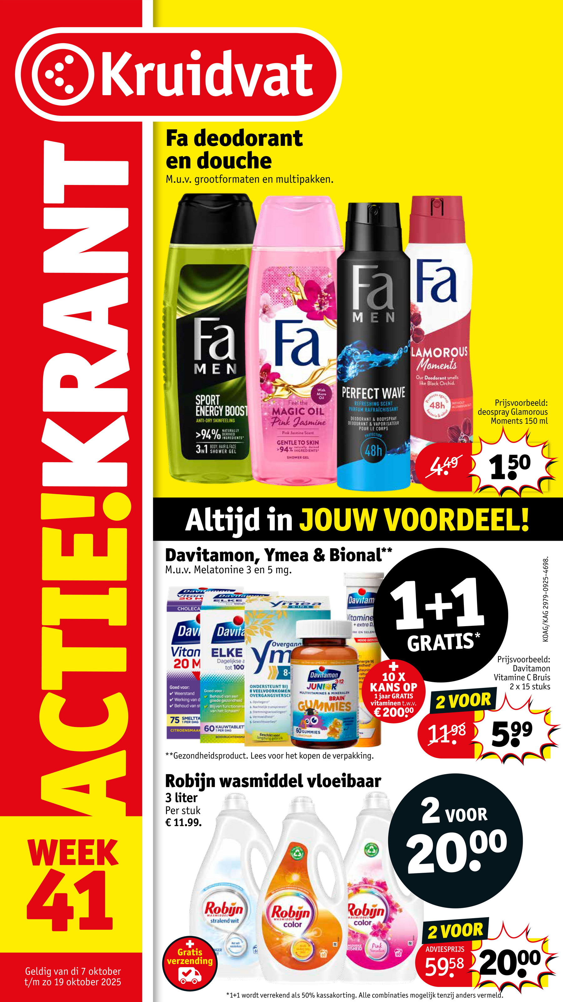 kruidvat - Kruidvat folder geldig vanaf 07-10 t/m 19-10
