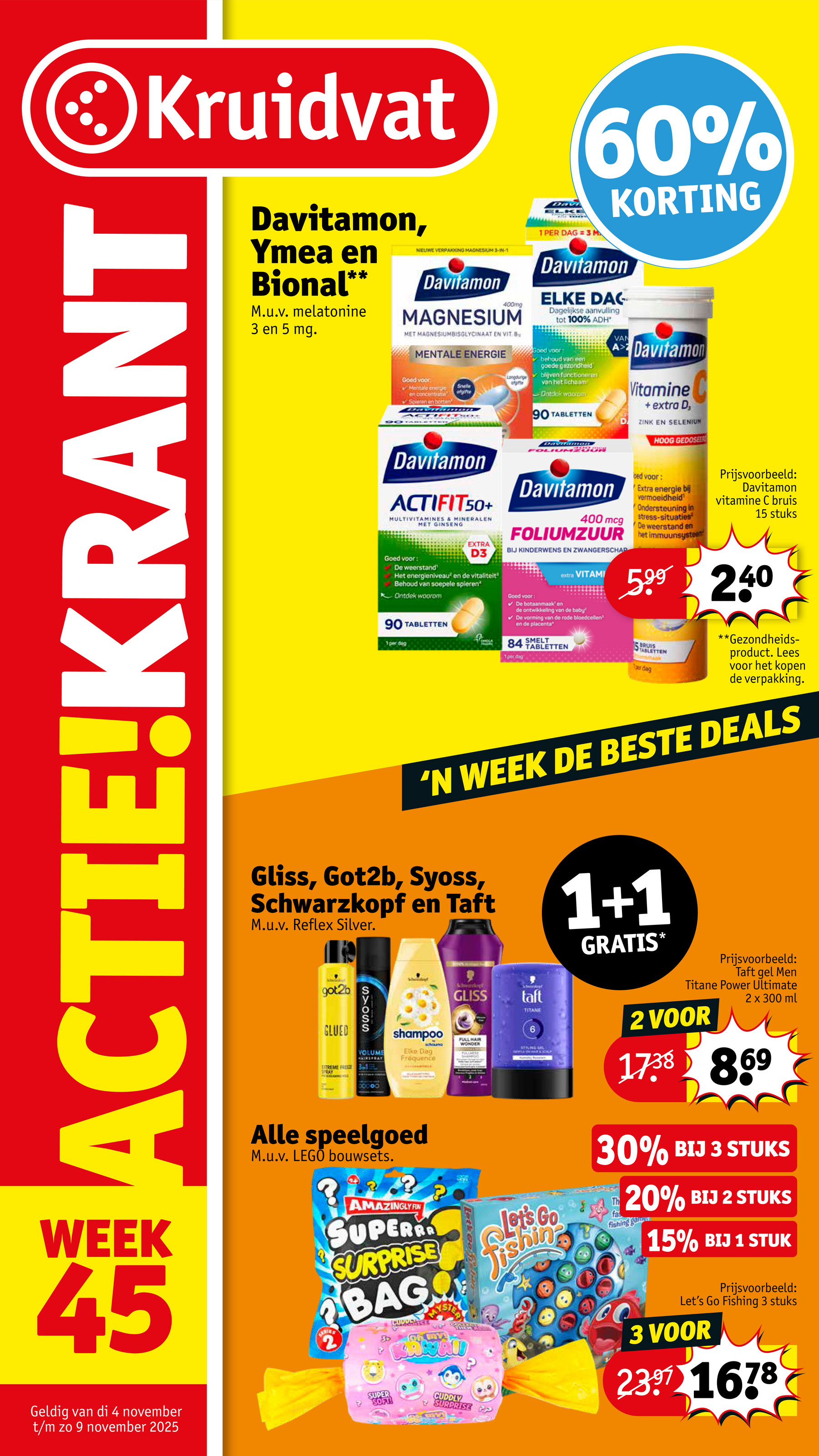 kruidvat - De Kruidvat folder geldig vanaf 04-11 t/m 09-11