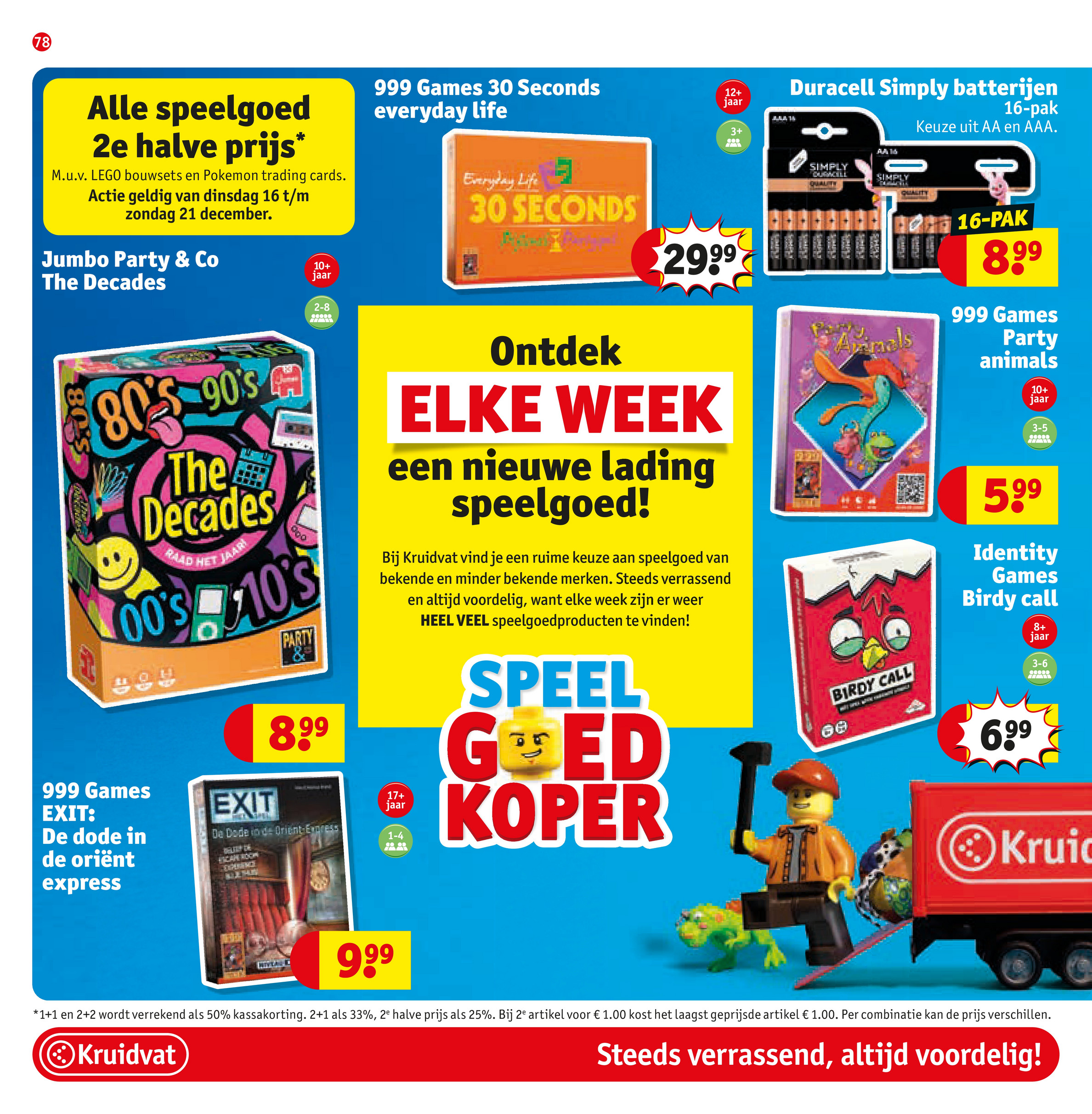 kruidvat - De Kruidvat folder geldig vanaf 16-12 t/m 28-12 - page: 88