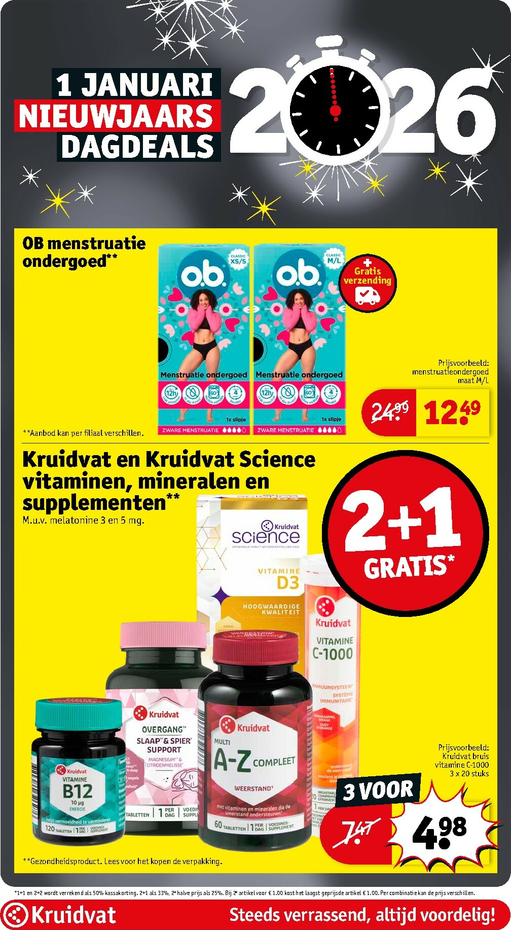 kruidvat - De Kruidvat folder geldig vanaf 30-12 t/m 11-01 - page: 23