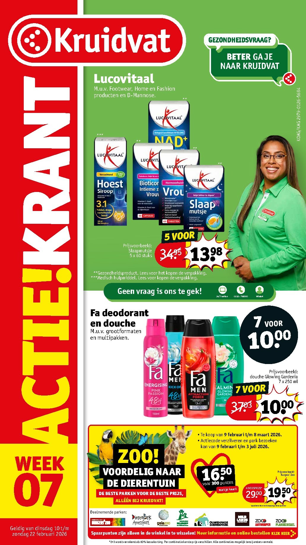 kruidvat - De Kruidvat folder geldig vanaf 10-02-2026 t/m 22-02-2026