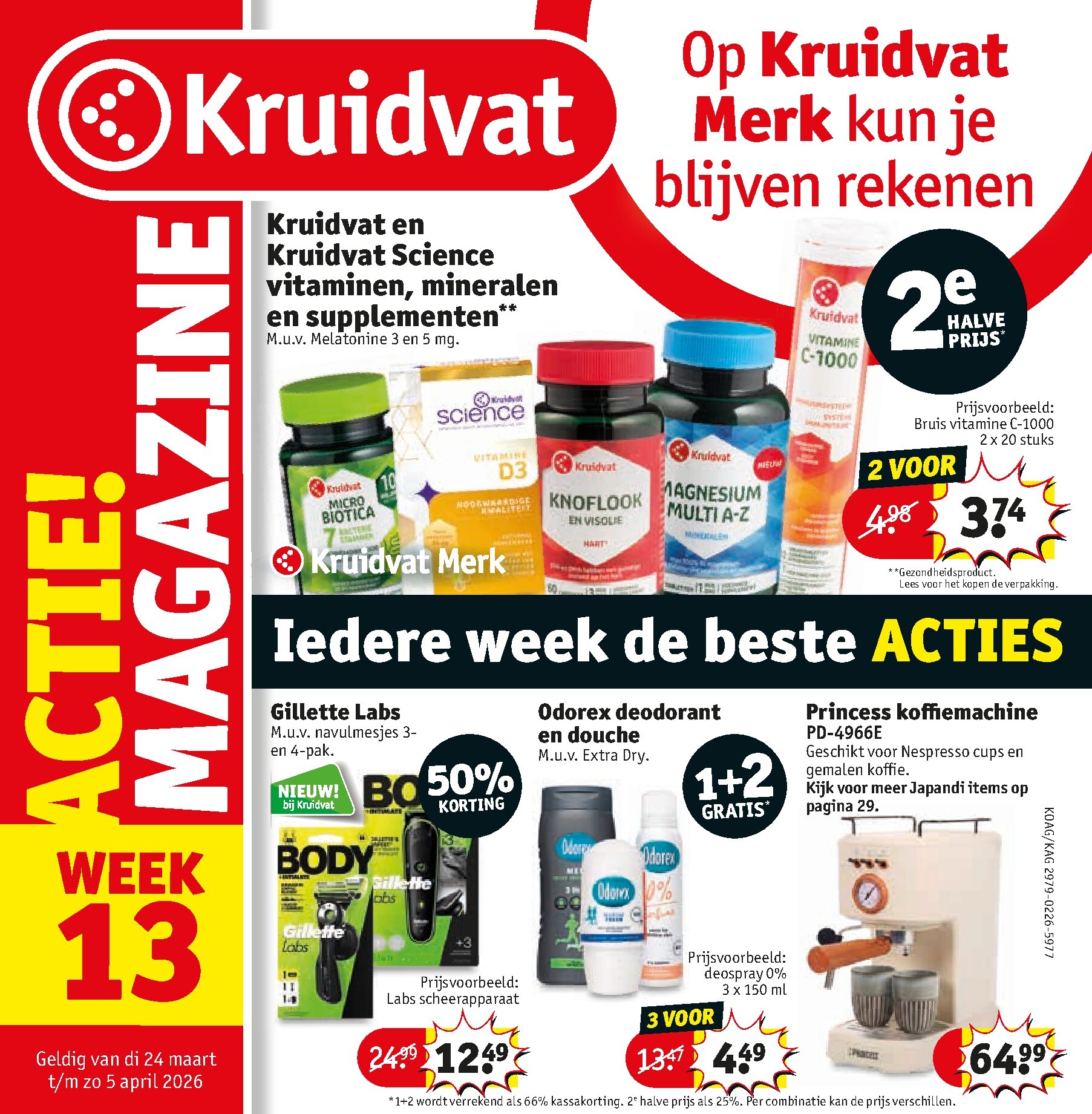 kruidvat - De Kruidvat folder geldig vanaf 24-03-2026 t/m 05-04-2026