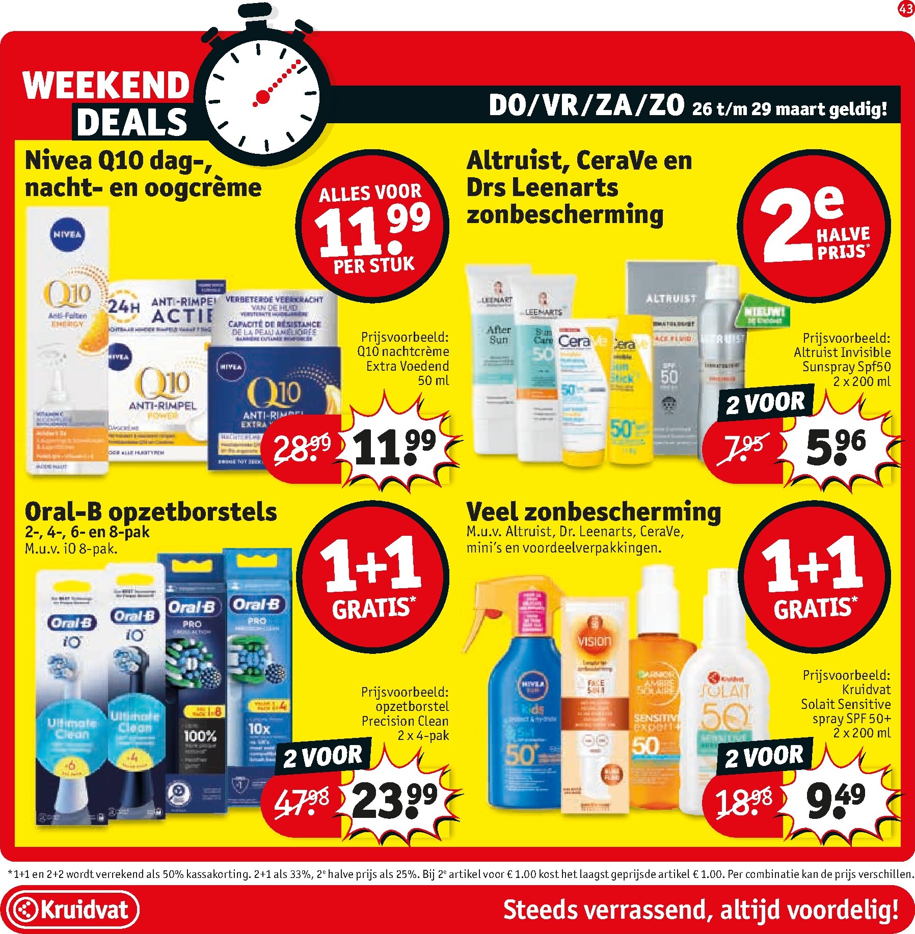 kruidvat - De Kruidvat folder geldig vanaf 24-03-2026 t/m 05-04-2026 - page: 43
