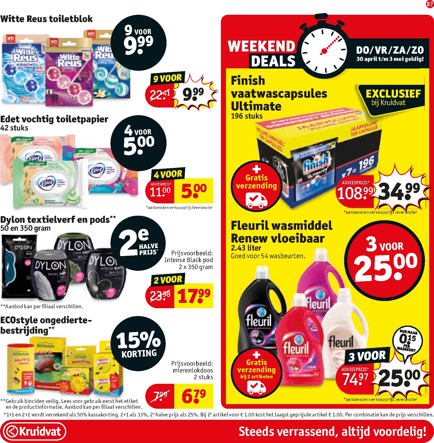 kruidvat - Kruidvat folder voor volgende week van dinsdag 28-04-2026 tot zondag 10-05-2026 - page: 95