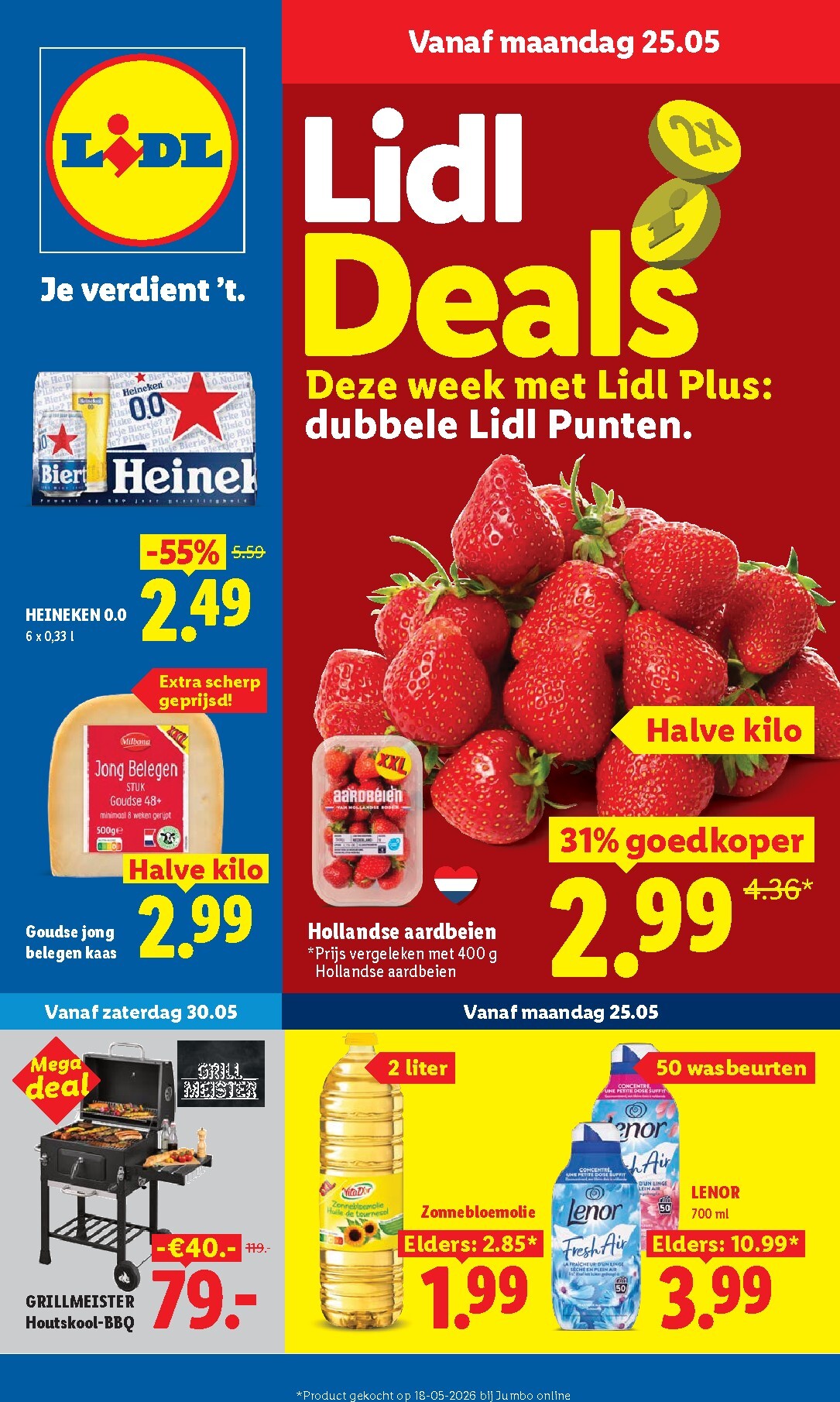 lidl - Lidl folder voor volgende week van maandag 25-05-2026 tot zondag 31-05-2026 - page: 1