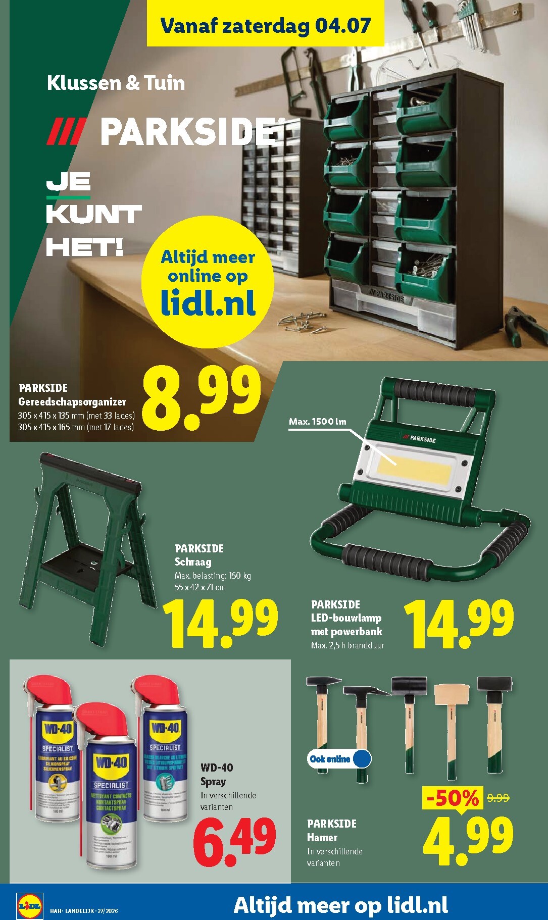 lidl - Lidl - Non Food folder - Week 27 folder voor volgende week van woensdag 01-07-2026 tot dinsdag 07-07-2026 - page: 12