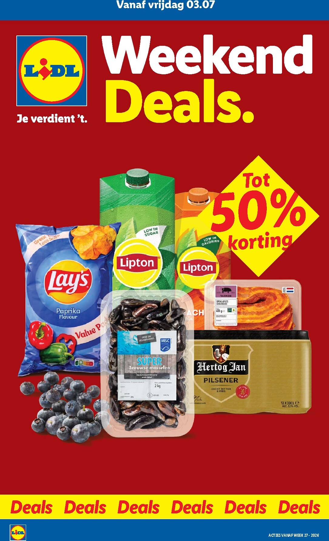 lidl - Huidige Lidl - Weekend folder geldig van maandag 29-06-2026 tot zondag 05-07-2026