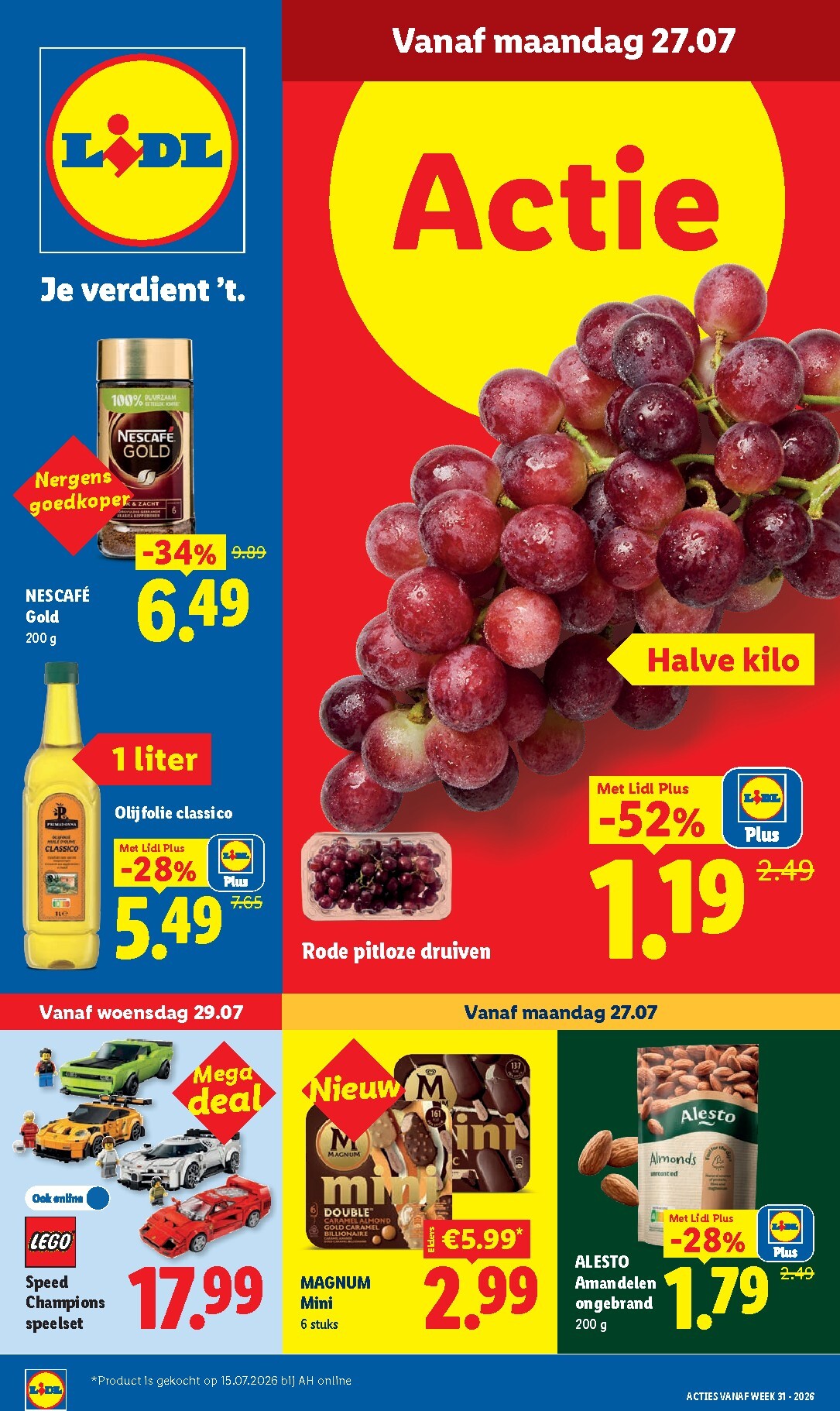 lidl - Lidl folder voor volgende week van maandag 27-07-2026 tot zondag 02-08-2026 - page: 1