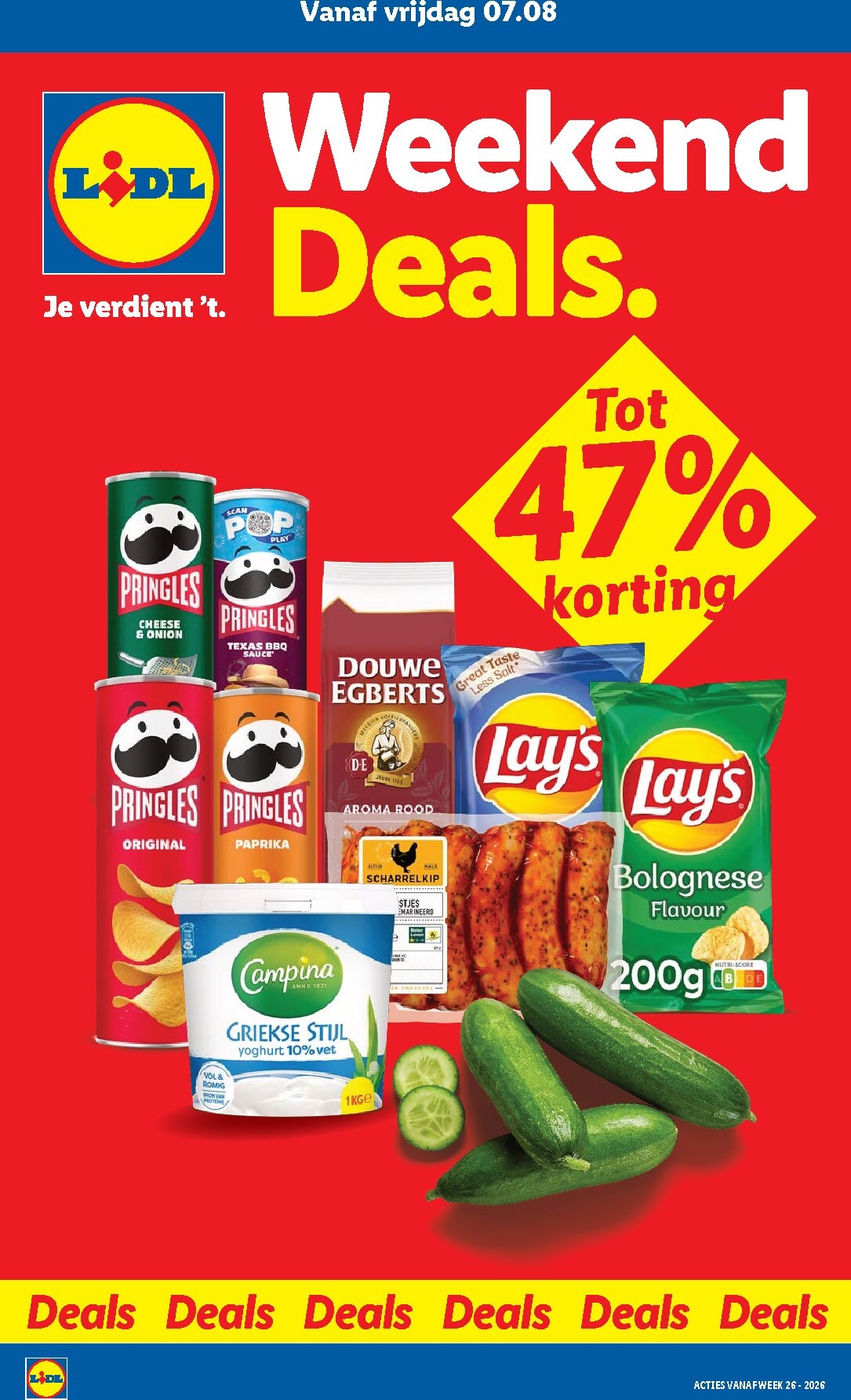 lidl - Lidl - Weekend folder voor volgende week van vrijdag 07-08-2026 tot zondag 09-08-2026 - page: 1