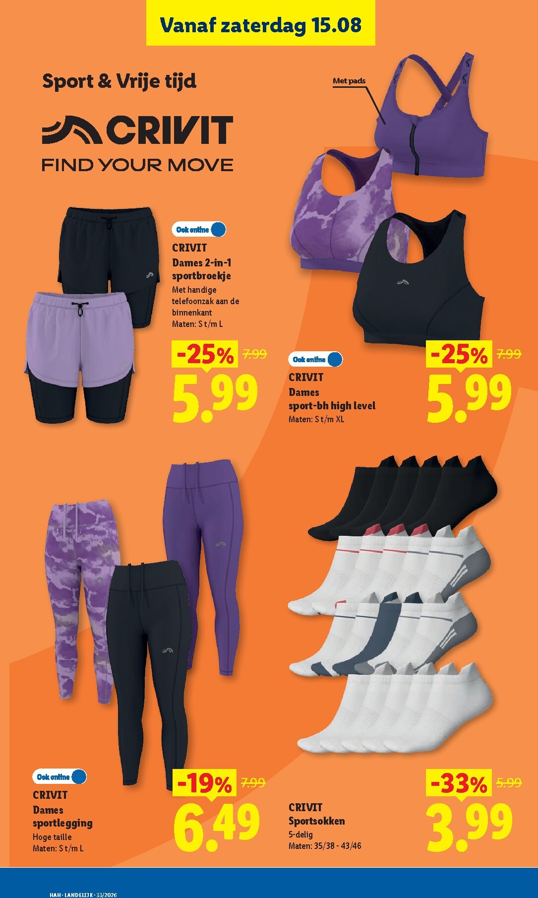 lidl - Lidl - Non Food folder voor volgende week van woensdag 12-08-2026 tot dinsdag 18-08-2026 - page: 15