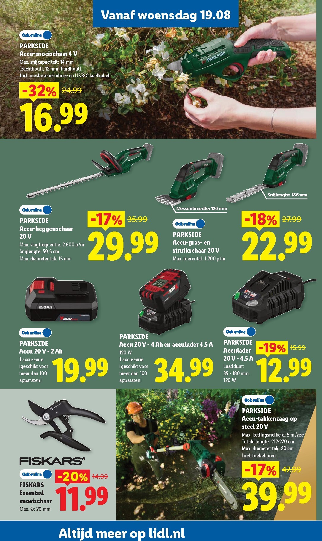 lidl - Lidl - Non Food folder voor volgende week van woensdag 19-08-2026 tot dinsdag 25-08-2026 - page: 7