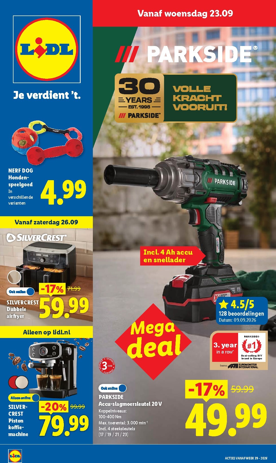 lidl - Lidl - Verrassend veel non-food! folder voor volgende week van woensdag 23-09-2026 tot dinsdag 29-09-2026