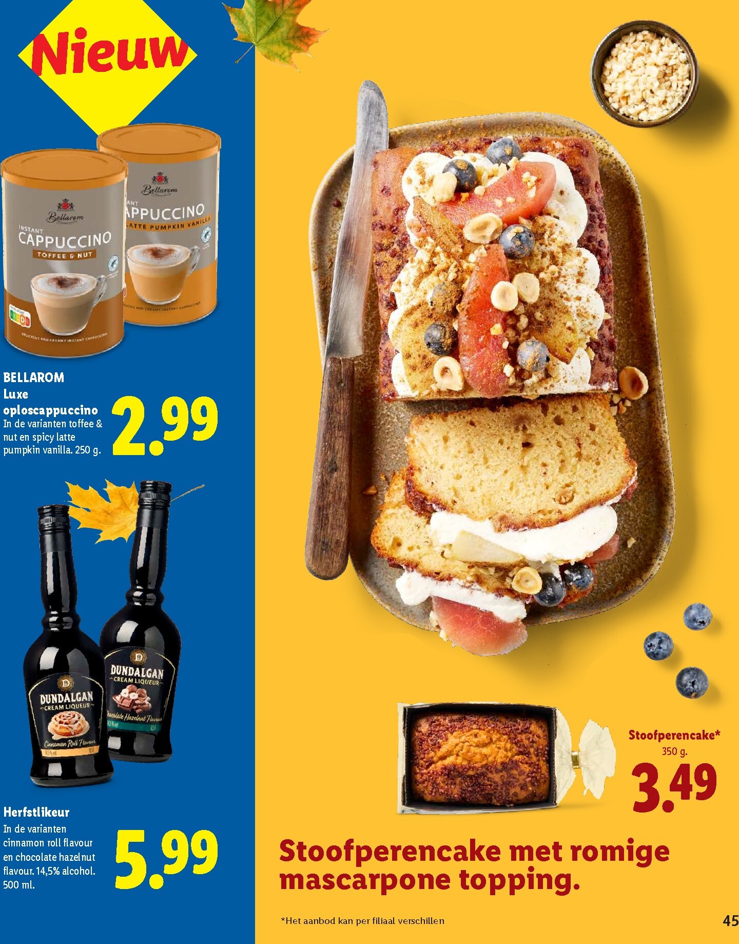 lidl - Lidl - Deluxe folder voor volgende week van woensdag 23-09-2026 tot zondag 01-11-2026 - page: 45