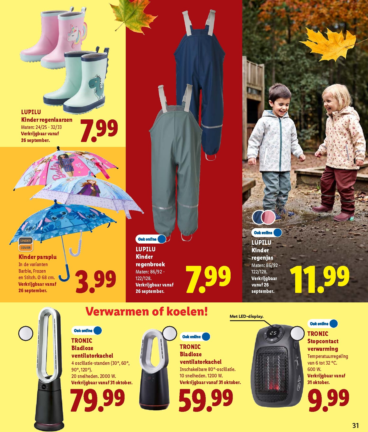 lidl - Lidl - Deluxe folder voor volgende week van woensdag 23-09-2026 tot zondag 01-11-2026 - page: 31